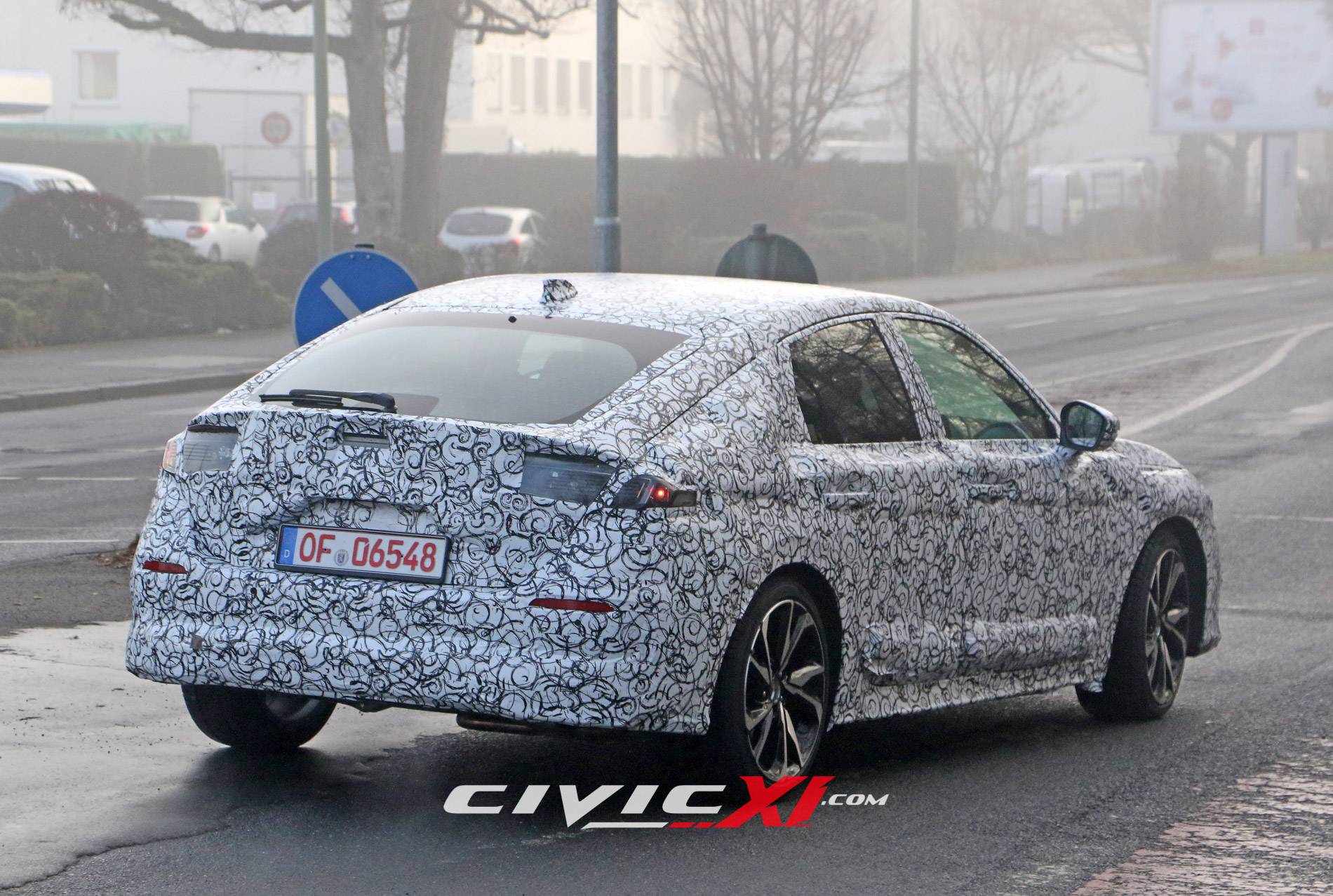 11th Gen Honda Civic Spied: 2022 Civic Hatchback up close 2022 Honda Civic Hatchback 15