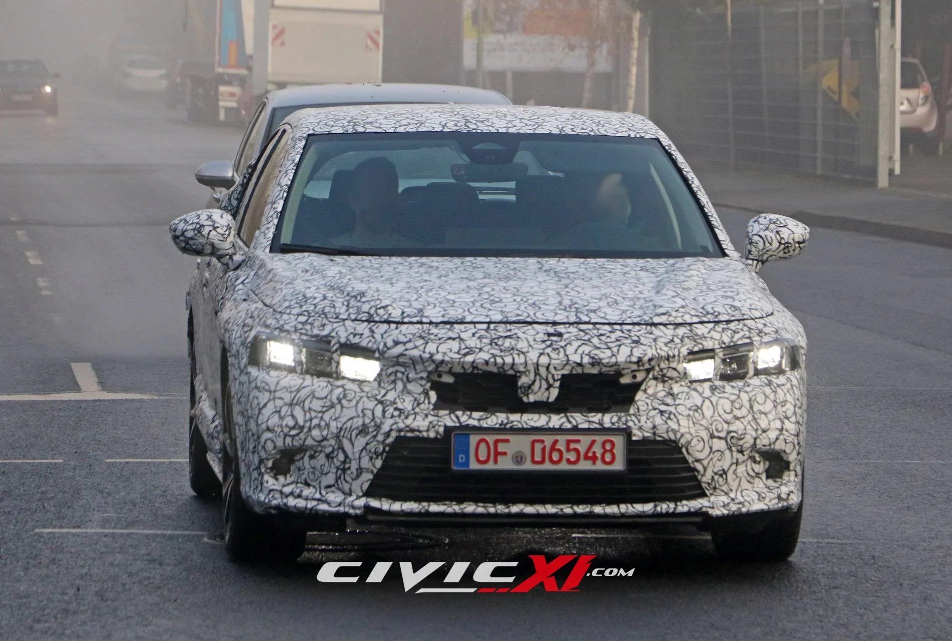 11th Gen Honda Civic Spied: 2022 Civic Hatchback up close 2022 Honda Civic Hatchback 2
