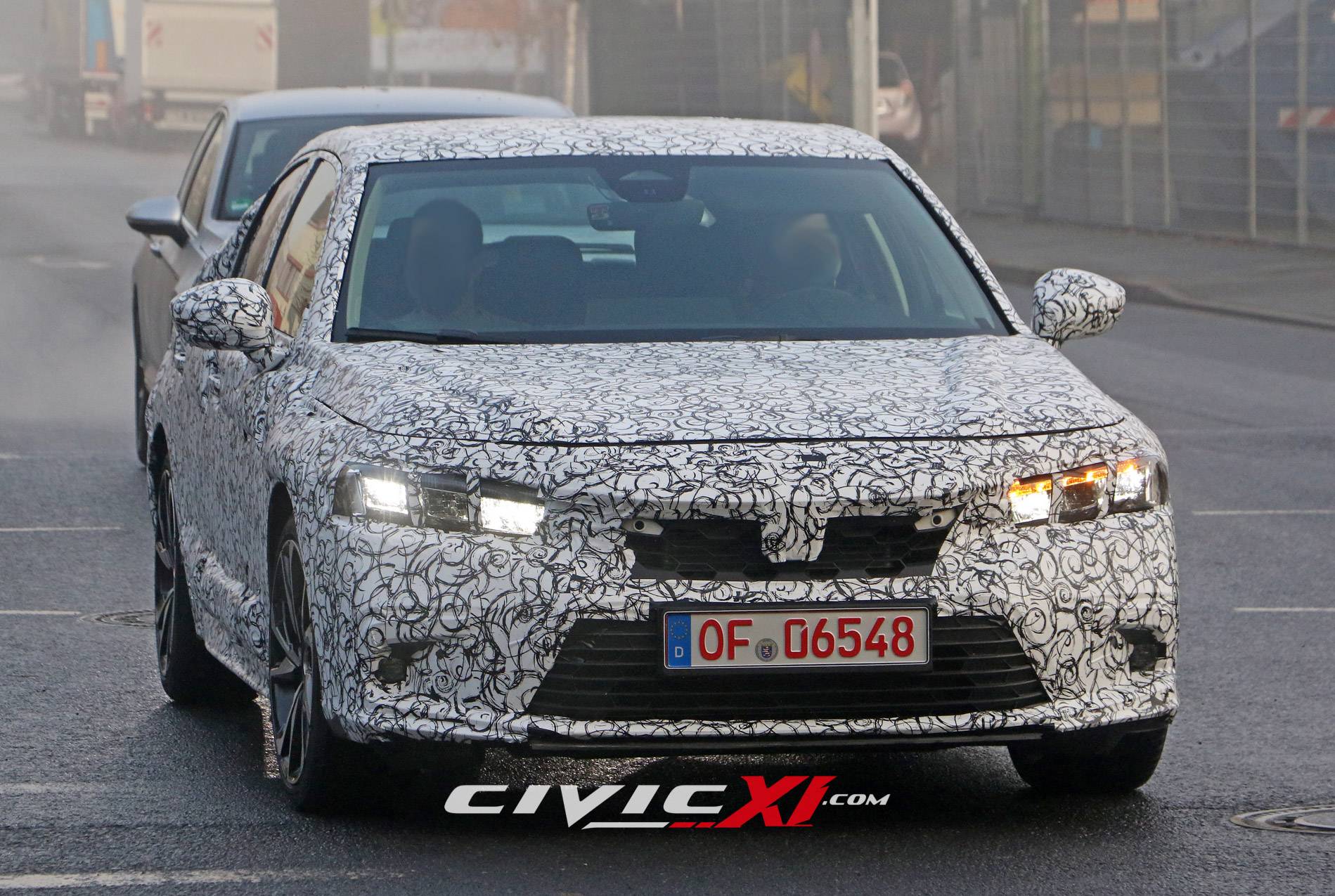 11th Gen Honda Civic Spied: 2022 Civic Hatchback up close 2022 Honda Civic Hatchback 3