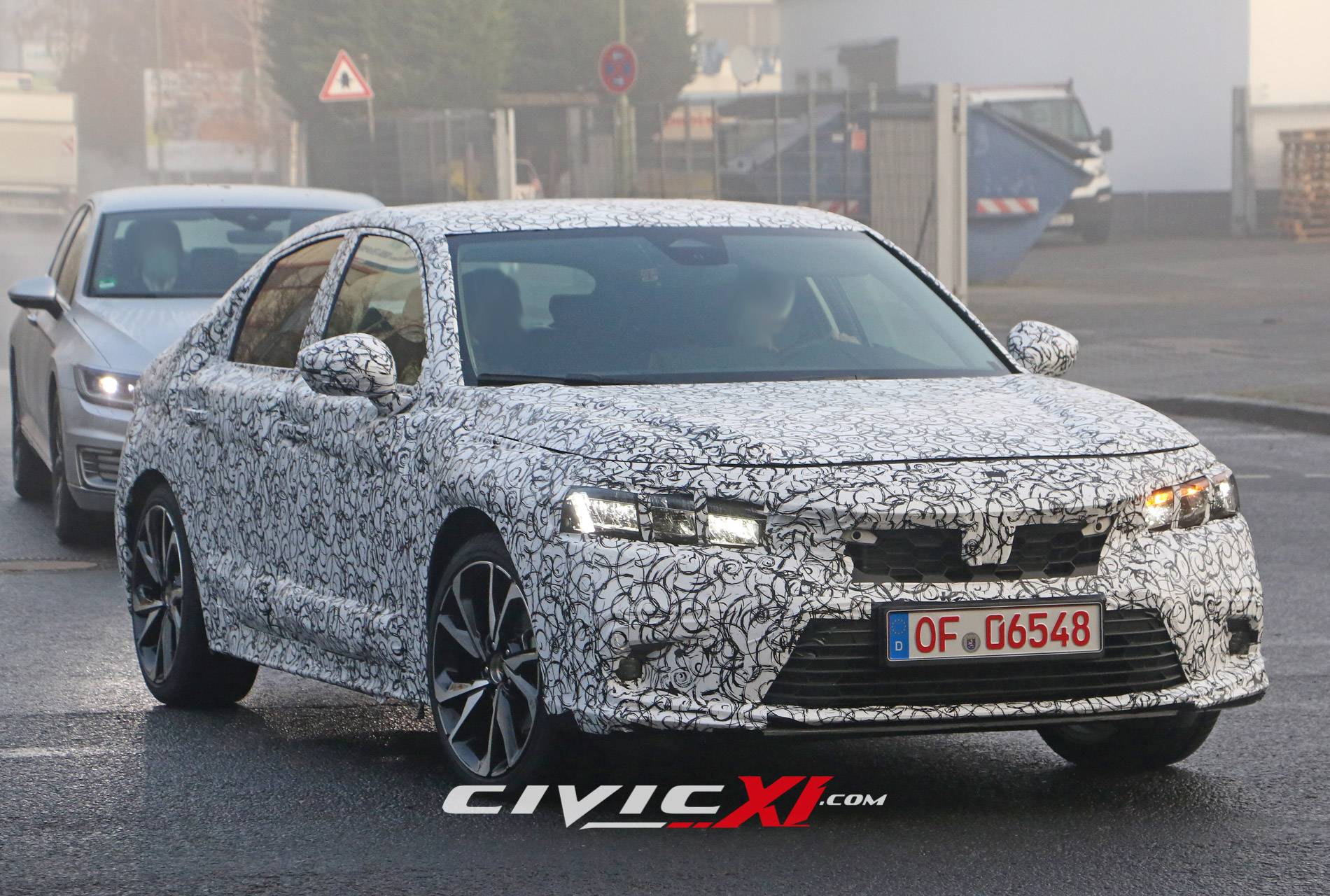 11th Gen Honda Civic Spied: 2022 Civic Hatchback up close 2022 Honda Civic Hatchback 4