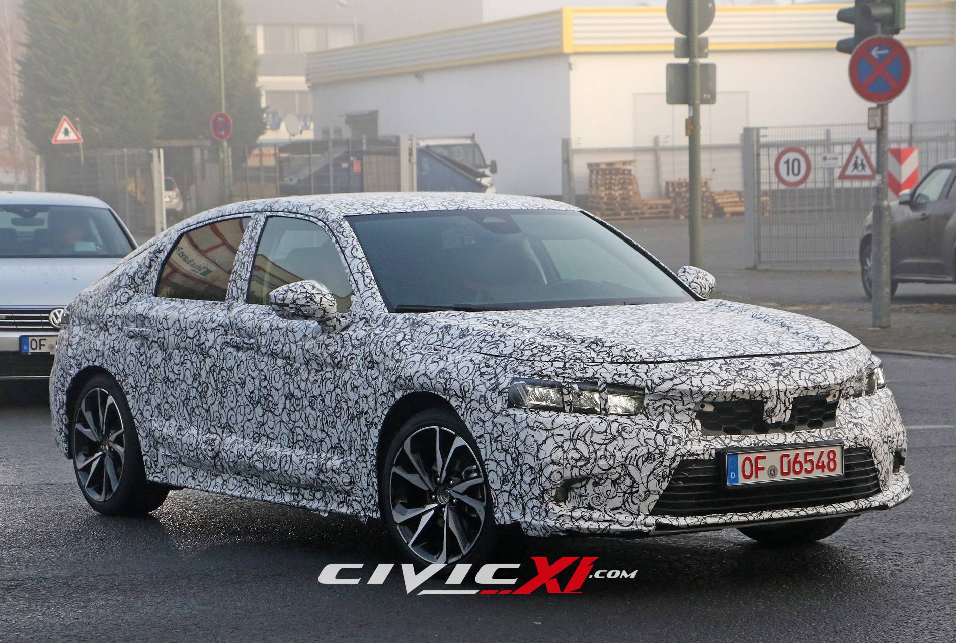 11th Gen Honda Civic Spied: 2022 Civic Hatchback up close 2022 Honda Civic Hatchback 5