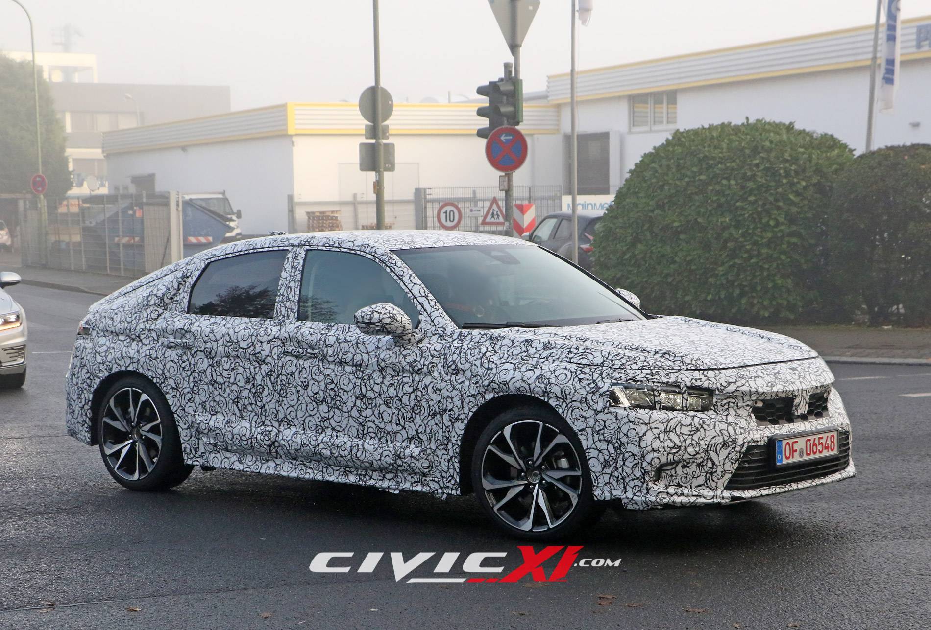 11th Gen Honda Civic Spied: 2022 Civic Hatchback up close 2022 Honda Civic Hatchback 7