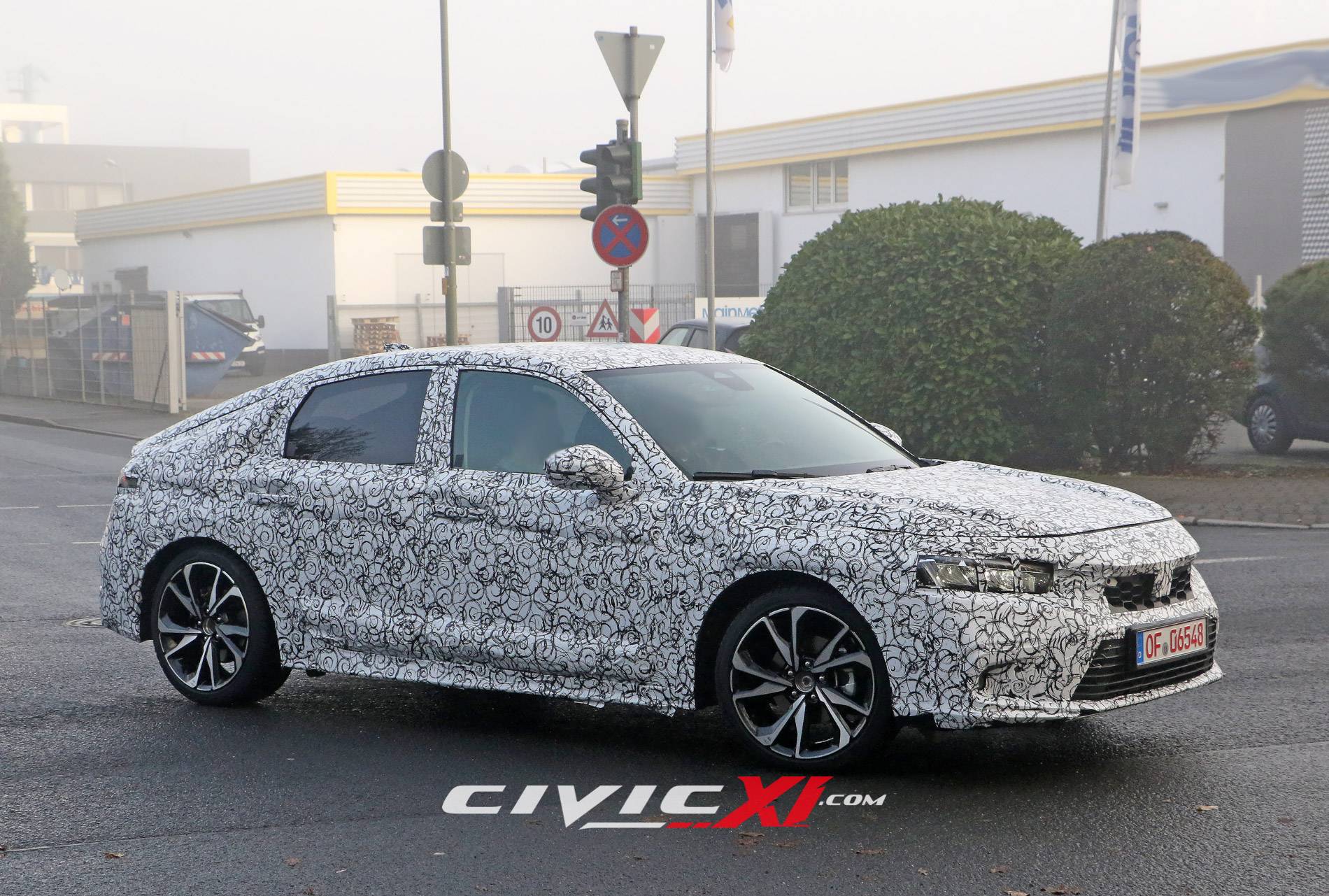 11th Gen Honda Civic Spied: 2022 Civic Hatchback up close 2022 Honda Civic Hatchback 8