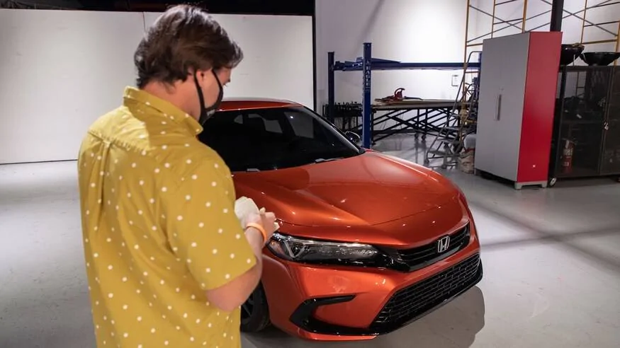 11th Gen Honda Civic New set of Civic 11 pics plus video; it's growing on me... 2022-Honda-Civic-Prototype-14
