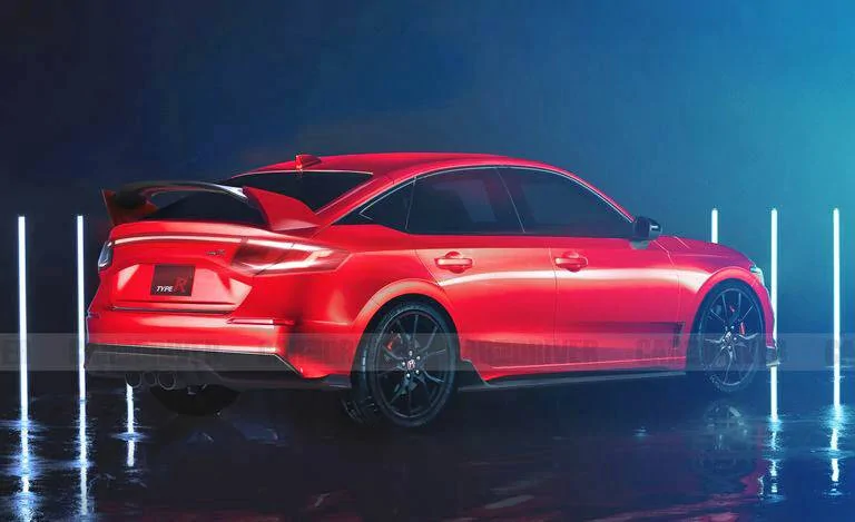 11th Gen Honda Civic 2022 Civic Type R Info & Rendering. Will Have Manual Transmission and Upgraded 2.0L Turbo Engine 2022-honda-civic-rear
