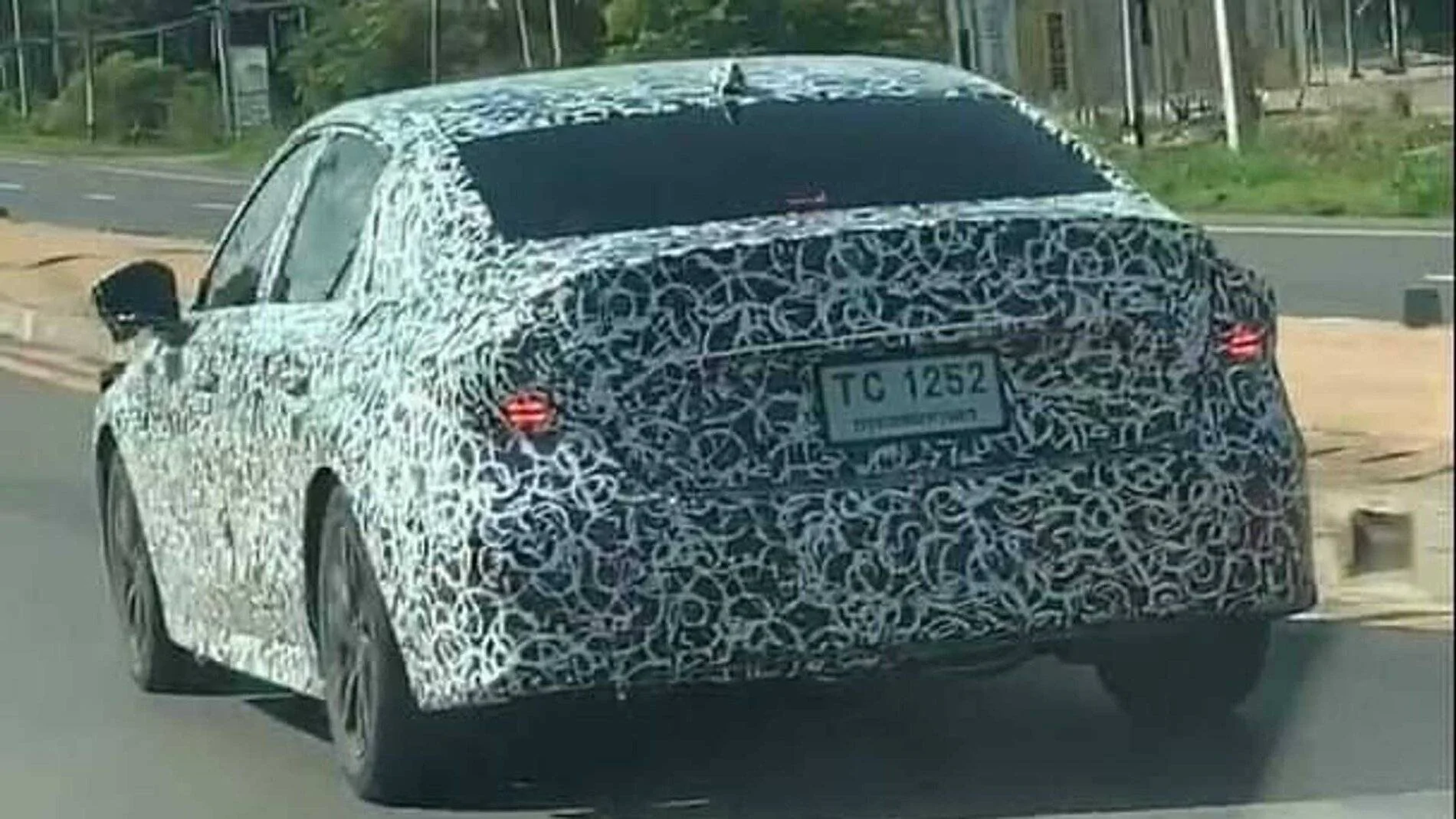 11th Gen Honda Civic 11th gen 2022 Civic Sedan spied 2022 Honda Civic Sedan 11th gen 3