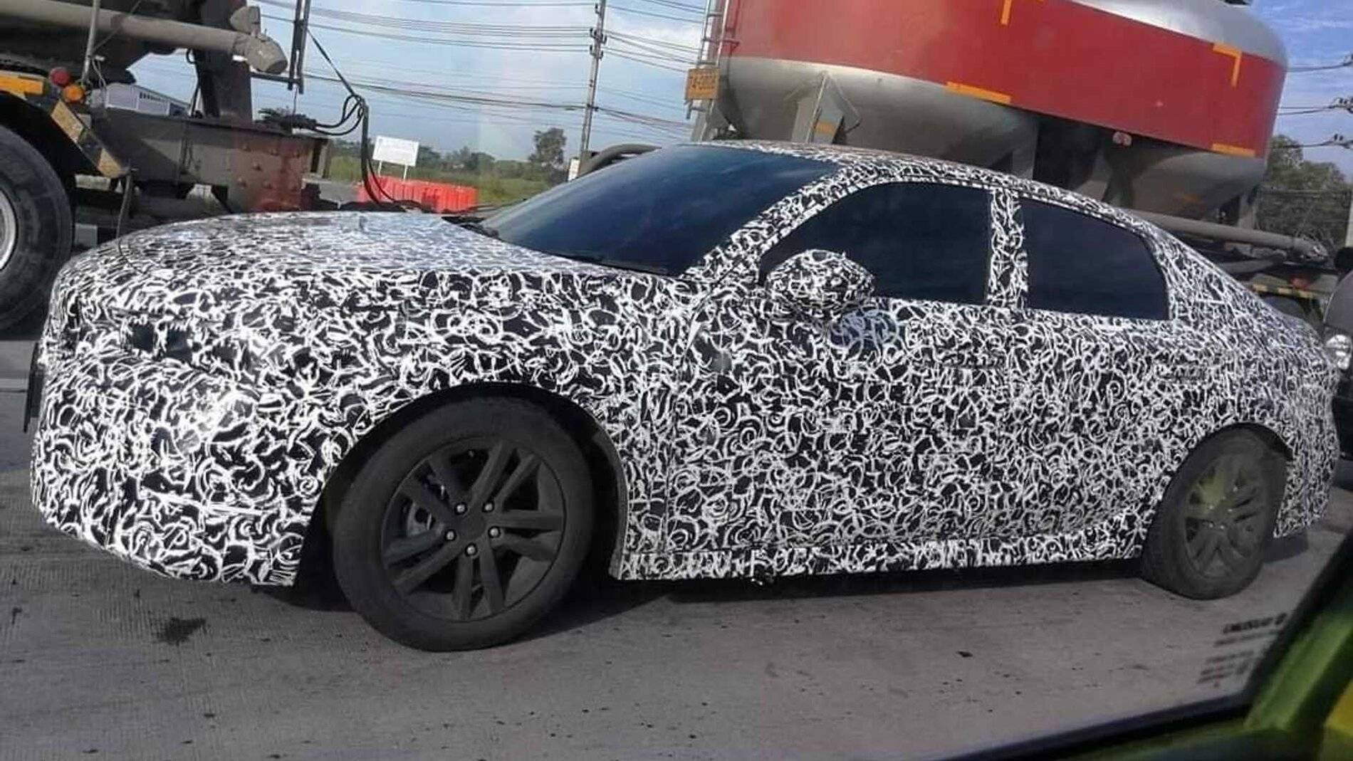 11th Gen Honda Civic 11th gen 2022 Civic Sedan spied 2022 Honda Civic Sedan 11th gen