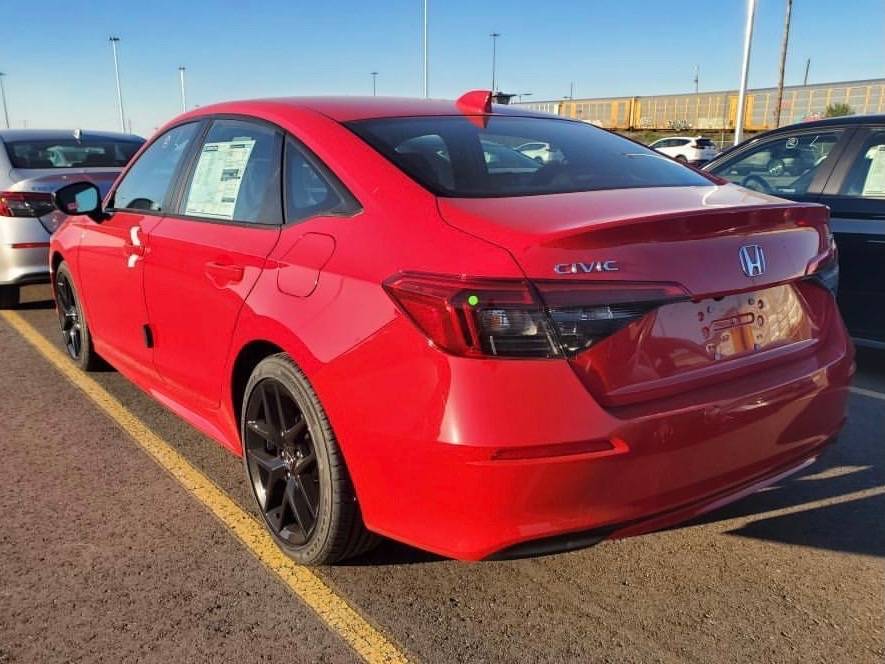 11th Gen Honda Civic 2022 Civic Sedans Built & Ready to Ship (Exterior/Interior Shots) 2022-honda-civic-sedan-rallye-red-2