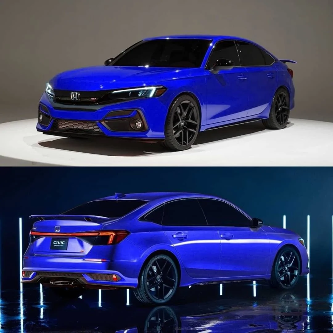 11th Gen Honda Civic 2022 Civic Si Sedan imagined in renderings 2022-honda-civic-si-rendering-3-jpg
