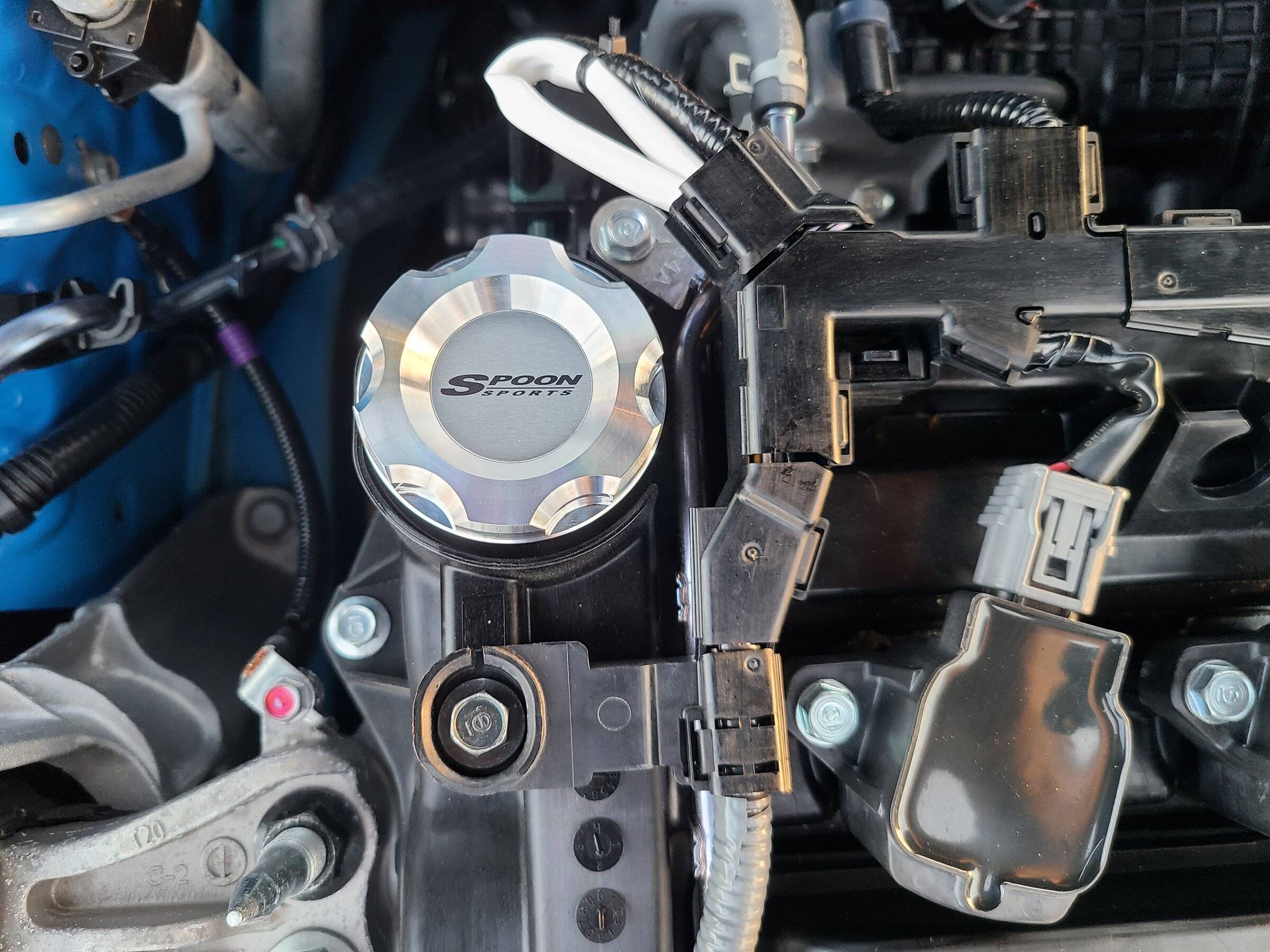 11th Gen Honda Civic The Wife's Boost Blue Sport Touring 20220401_190548