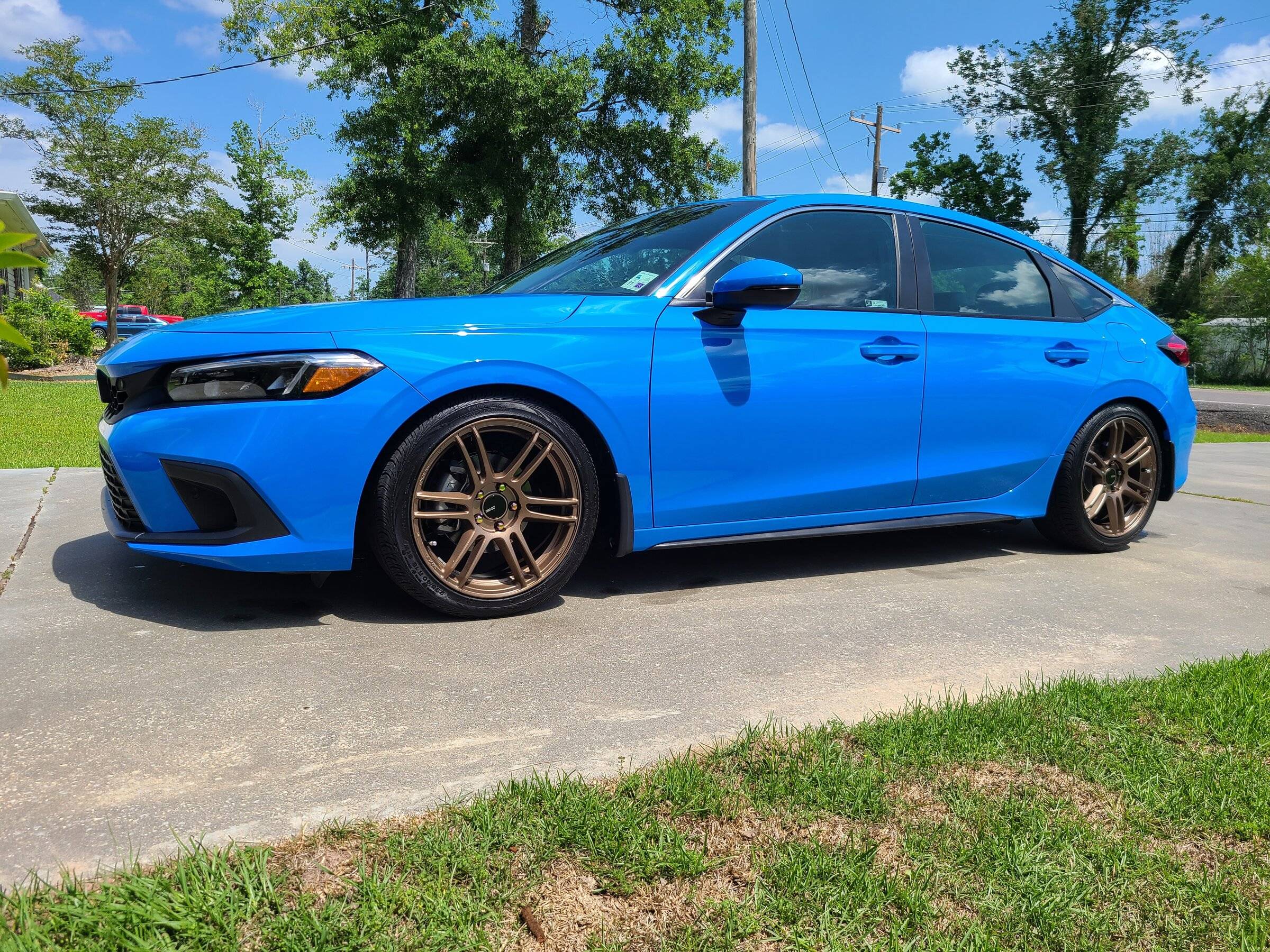 11th Gen Honda Civic The Wife's Boost Blue Sport Touring 20220503_143728