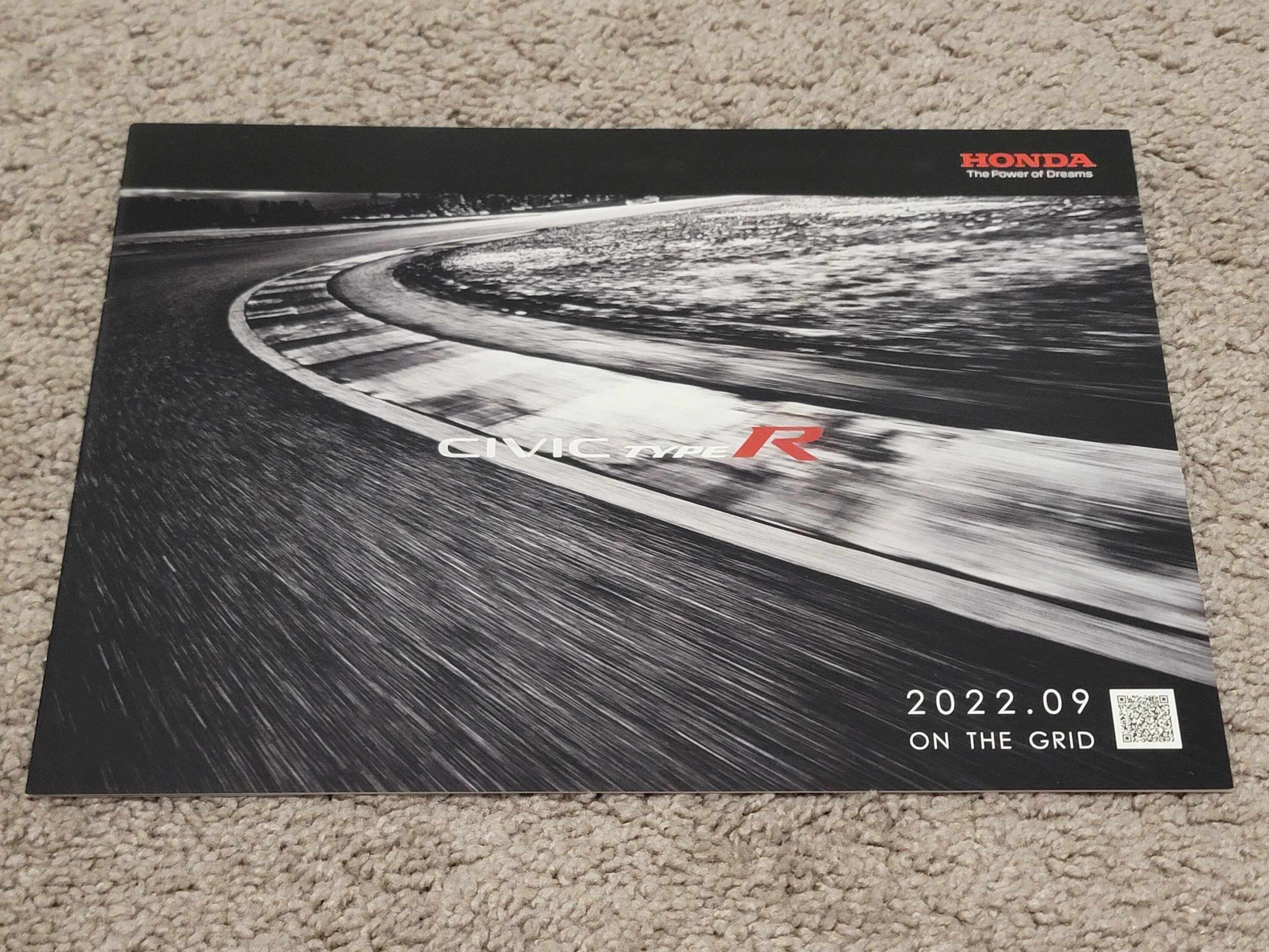 11th Gen Honda Civic SOLD JDM CTR FL5 3 Brochure Set 20220926_211942