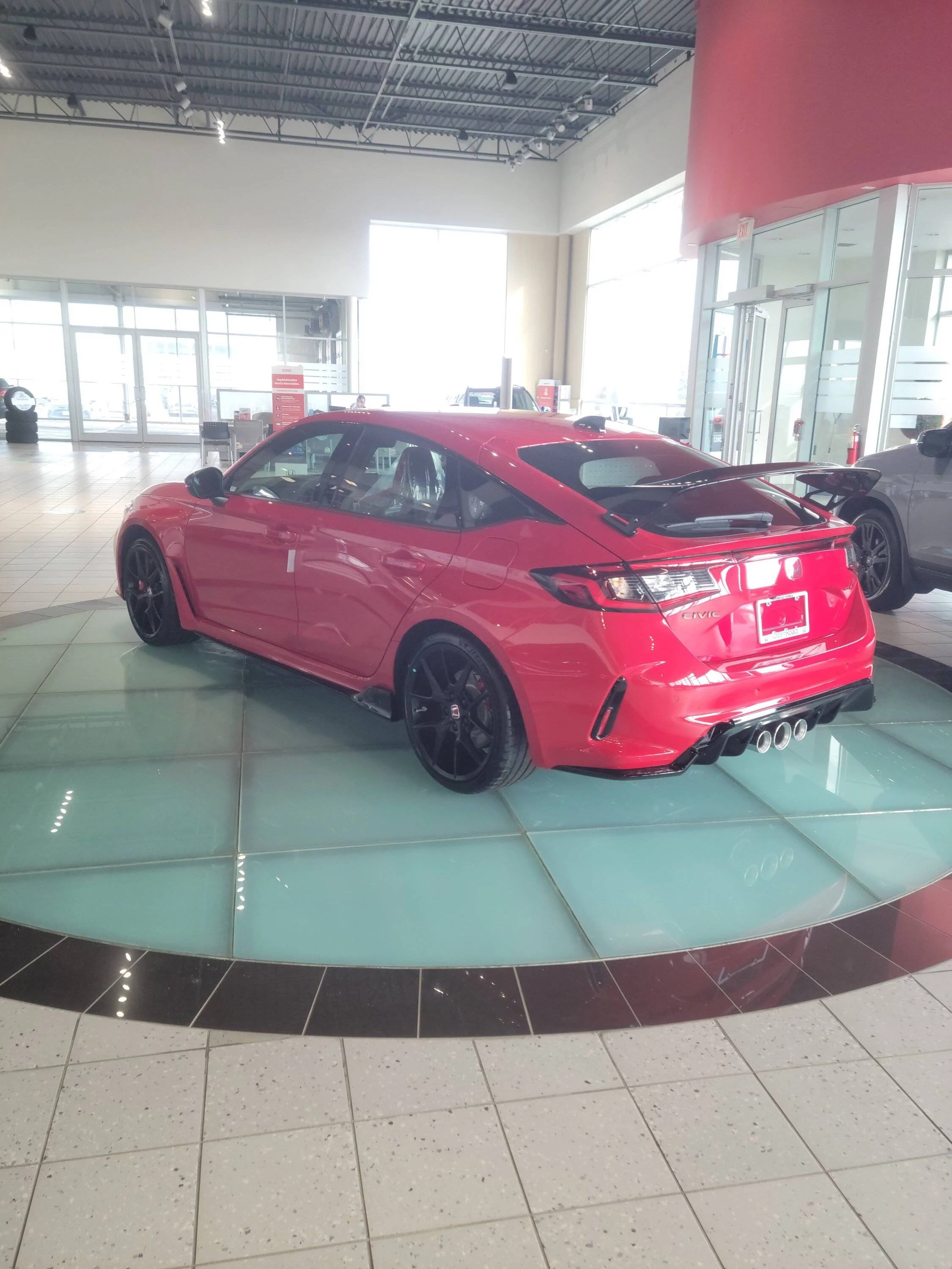 11th Gen Honda Civic Canadian dealer asked what colour Type R I want 20221118_121945