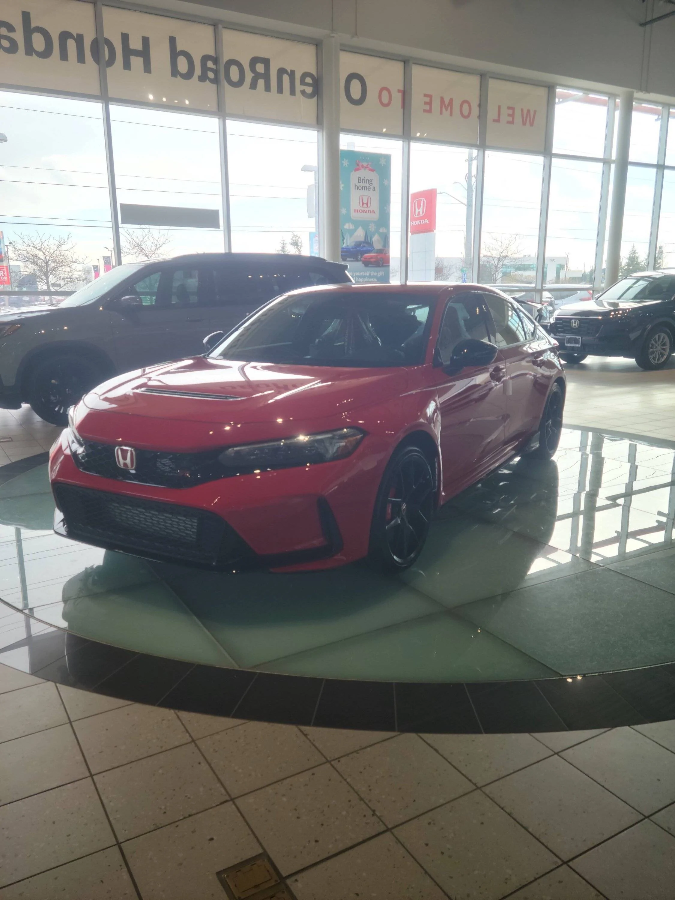 11th Gen Honda Civic Canadian dealer asked what colour Type R I want 20221118_122018