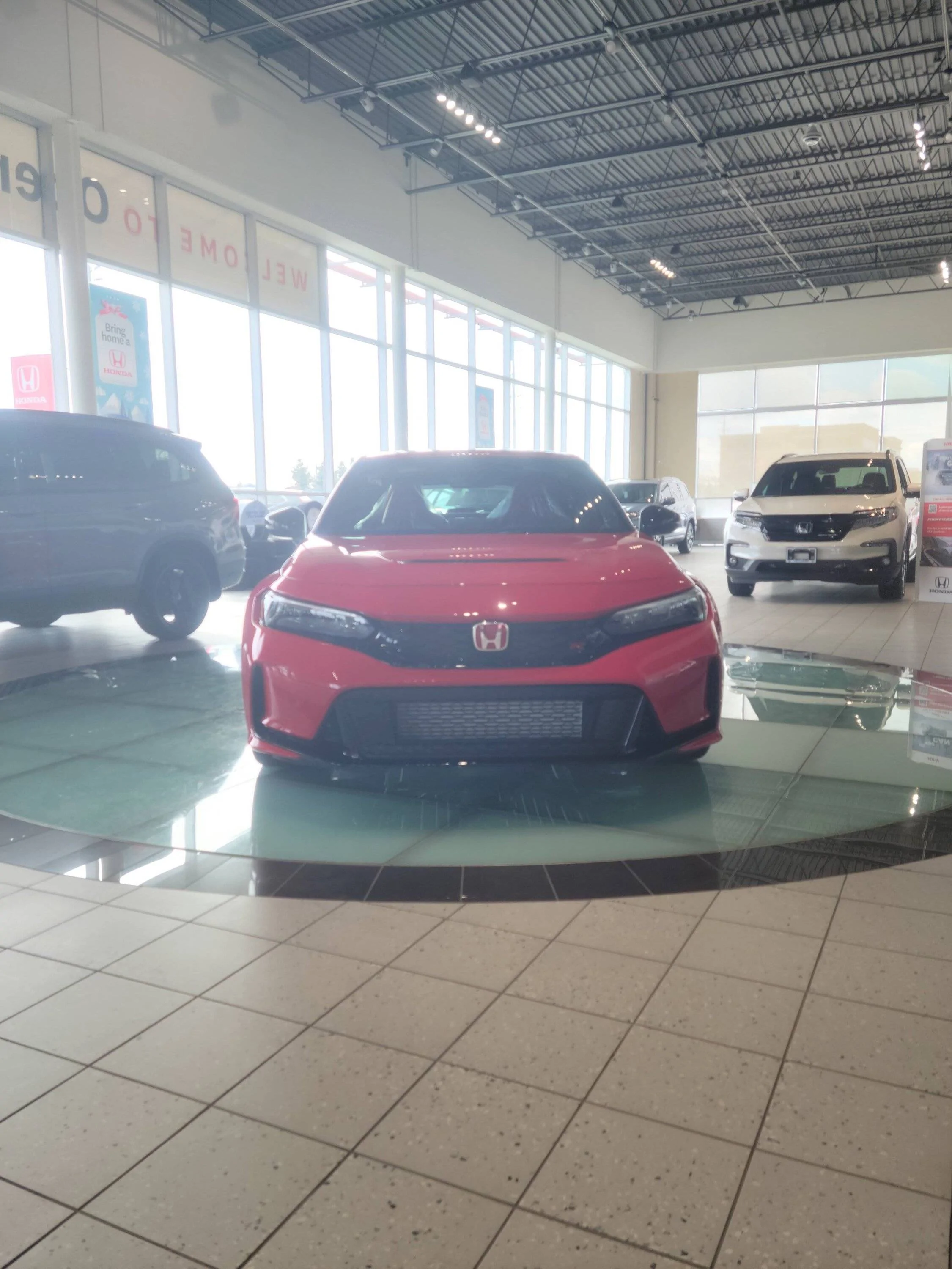 11th Gen Honda Civic Canadian dealer asked what colour Type R I want 20221118_122028