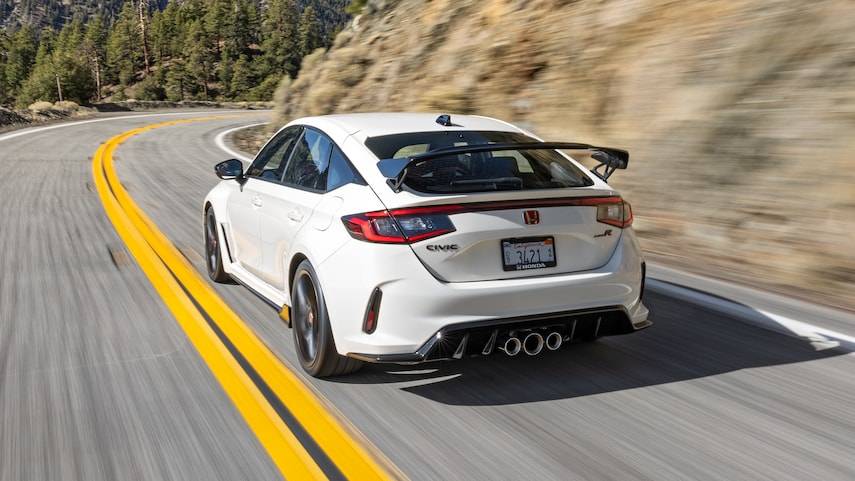 11th Gen Honda Civic 2023 Civic Type R PVOTY Review: Incredible Evolution [Motortrend] 2023-Honda-Civic-Type-R-1