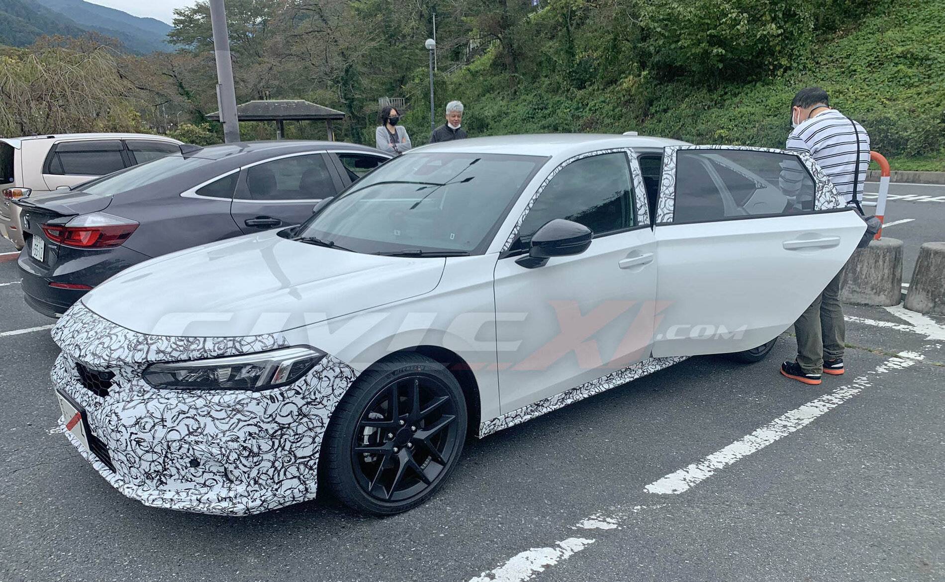 11th Gen Honda Civic Hybrid Civic Hatchback Spotted! 2023 Hybrid Civic Hatchback Japan