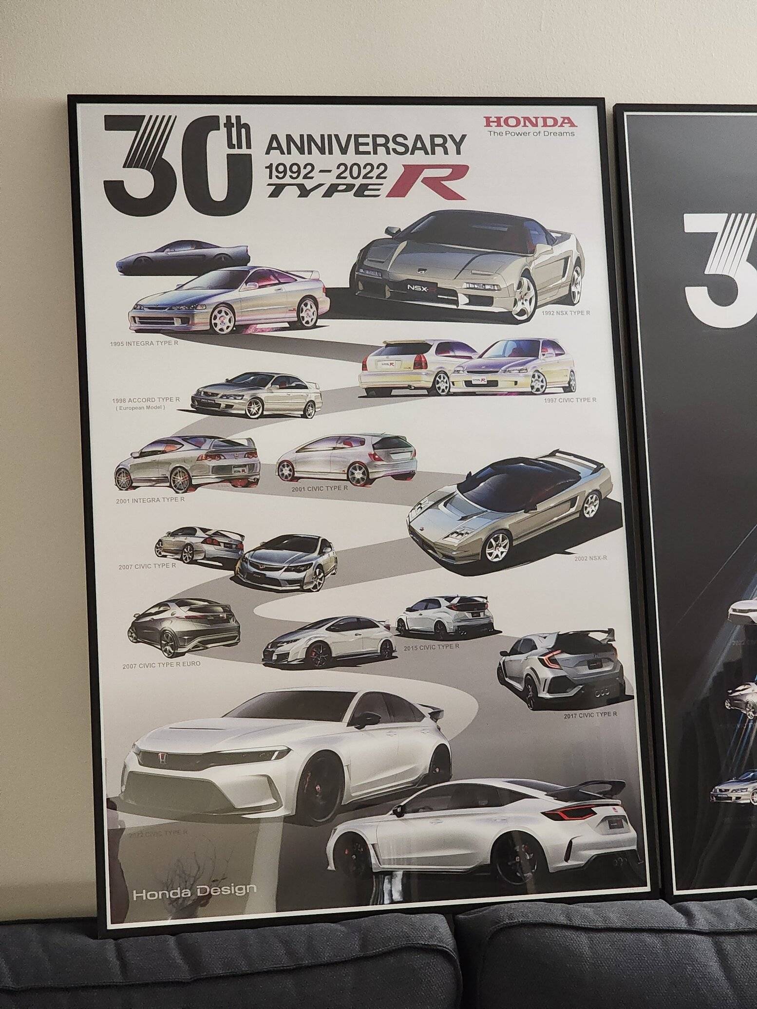11th Gen Honda Civic Official 30th Anniversary Type R posters 20230119_233241