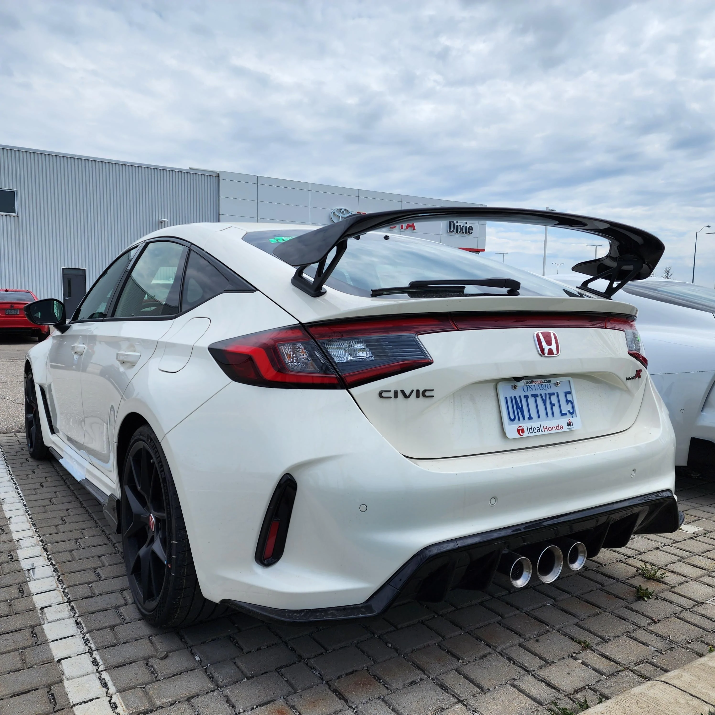 11th Gen Honda Civic Canadian dealer asked what colour Type R I want 20230420_123350