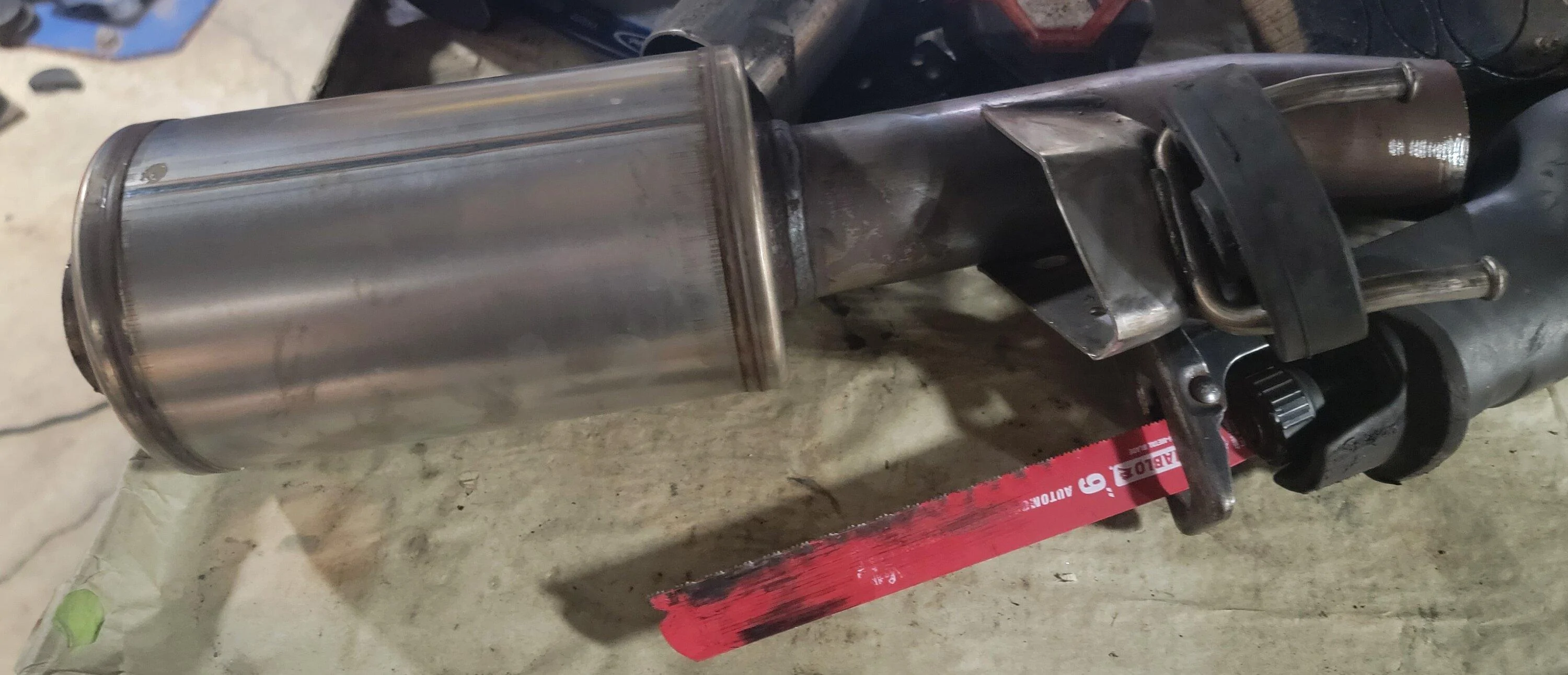 11th Gen Honda Civic Did a thing today... Resonator Delete 20230707_105055