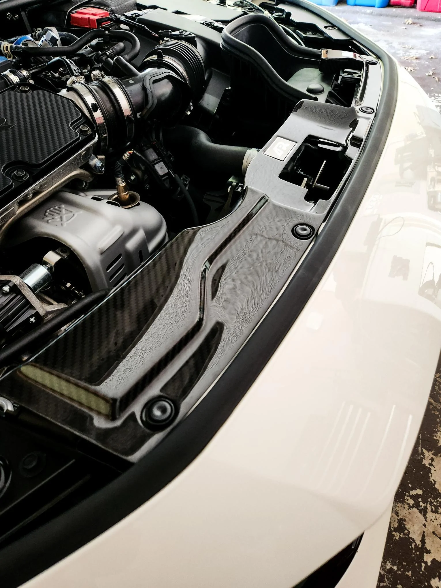 11th Gen Honda Civic Championship White FL5 #943 Build 20230713_161233