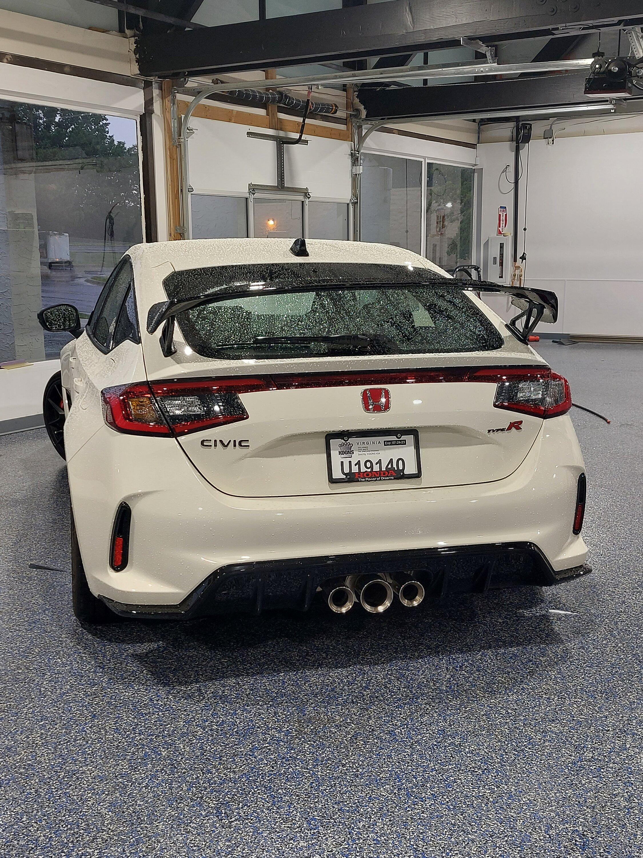 11th Gen Honda Civic What did you do to your FL5 today? 20230724_092833