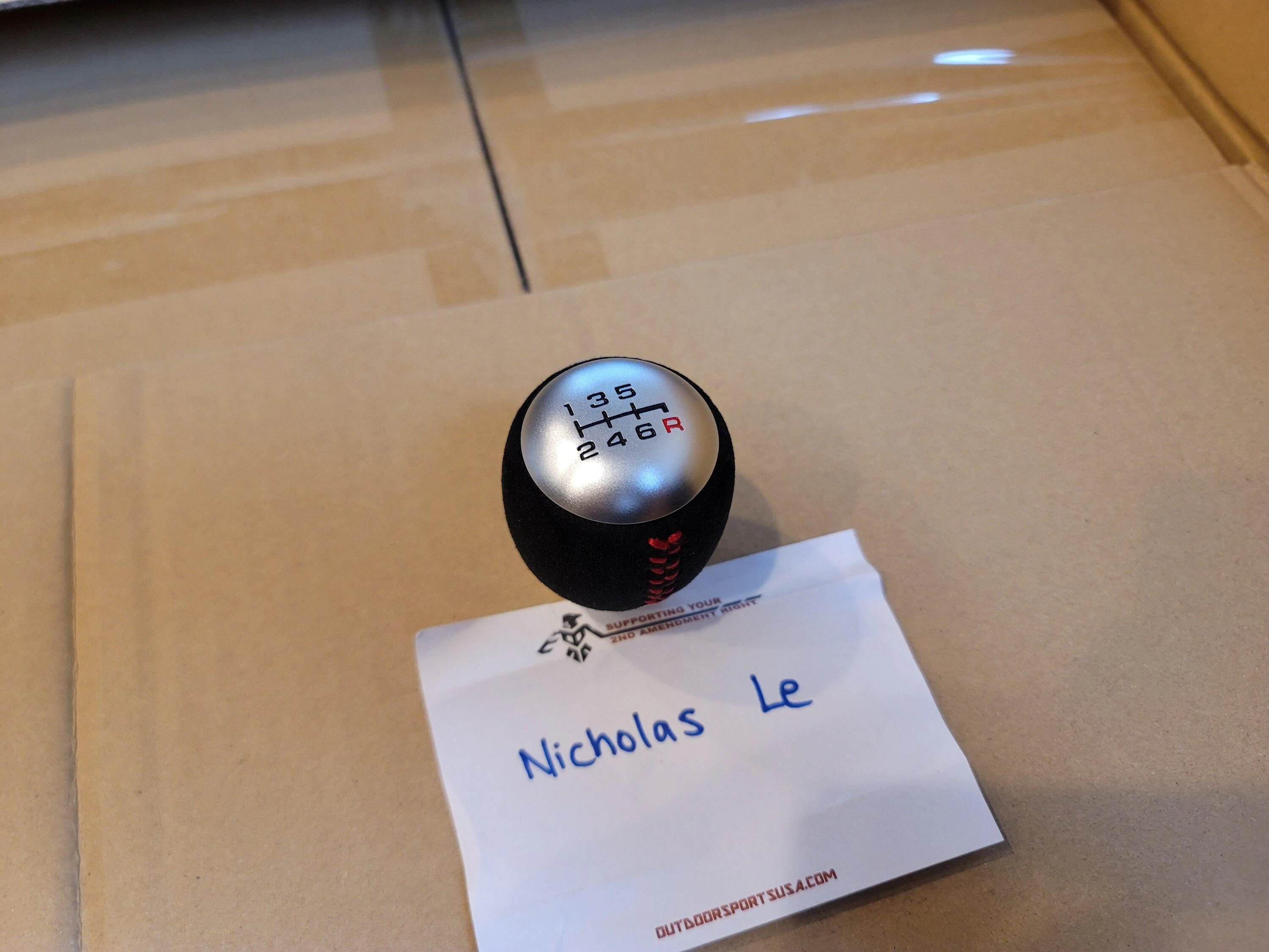 11th Gen Honda Civic SOLD!!! JDM 2020-2021 Honda S660 Alcantara Shift Knob 20230902_162610