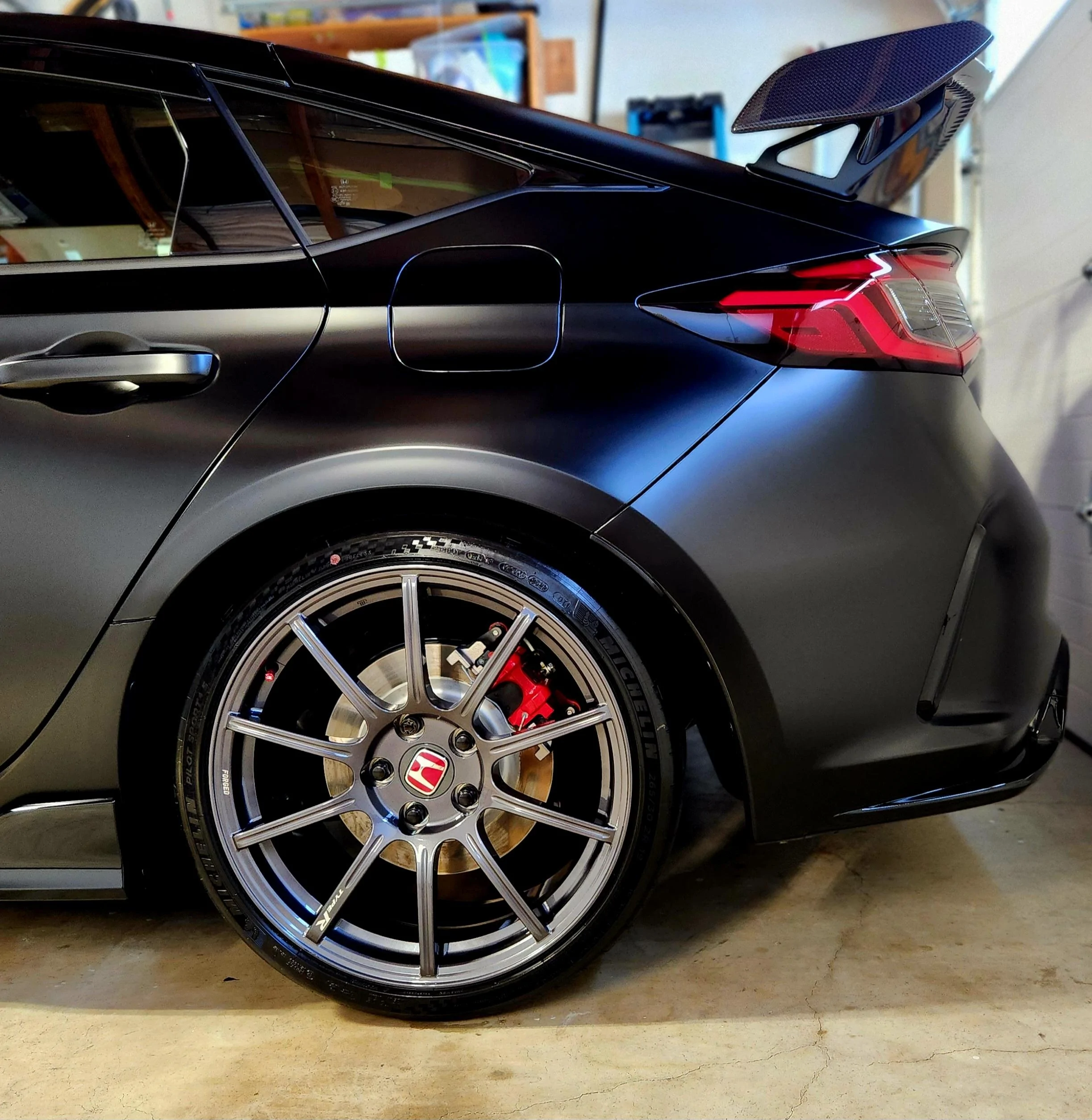 11th Gen Honda Civic Considering these Forged type r wheels for my car 20230906_144155