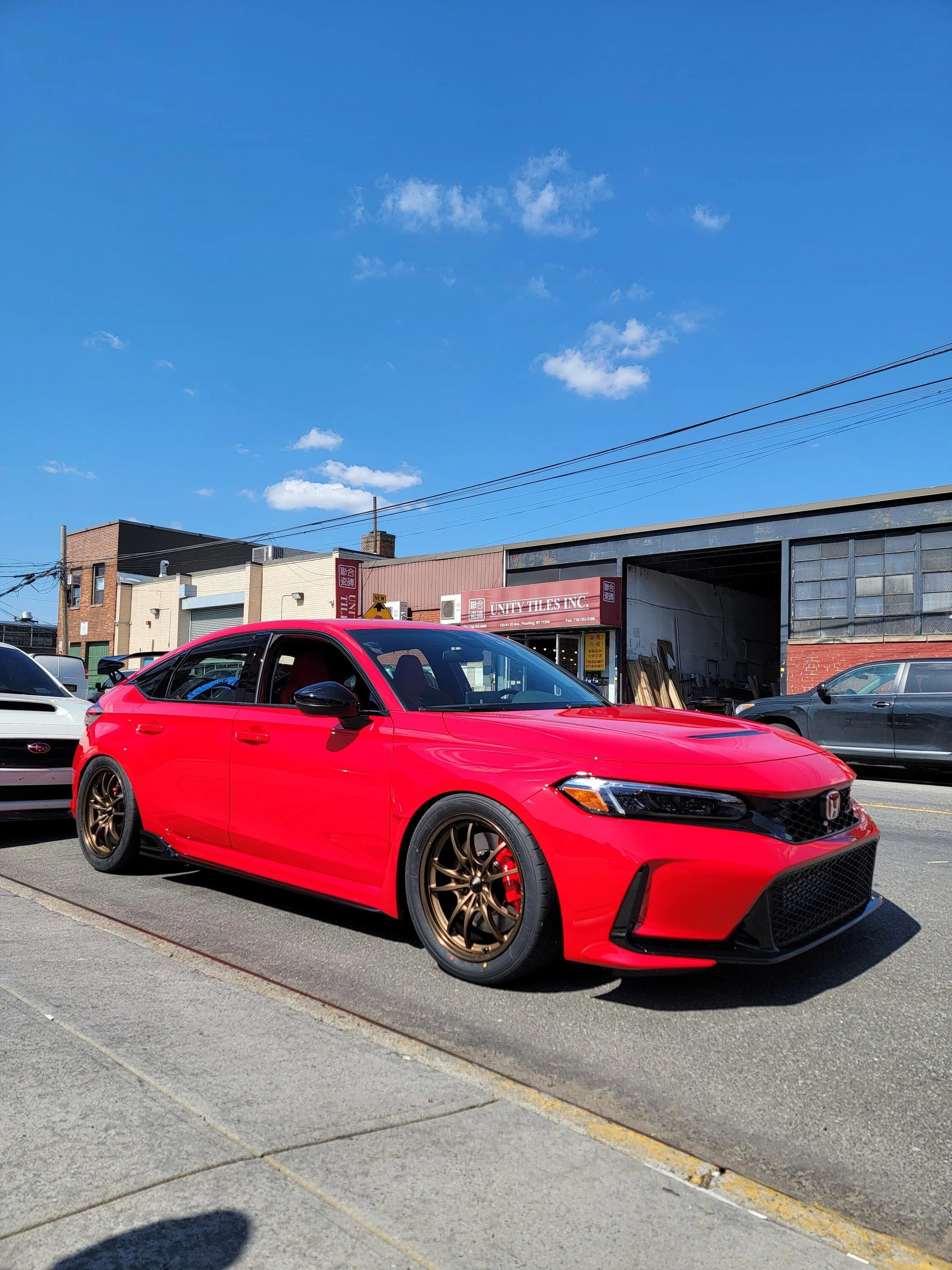 11th Gen Honda Civic Advan a052 tires - 265/40/18 - Used for 600 miles! 20230920_121922