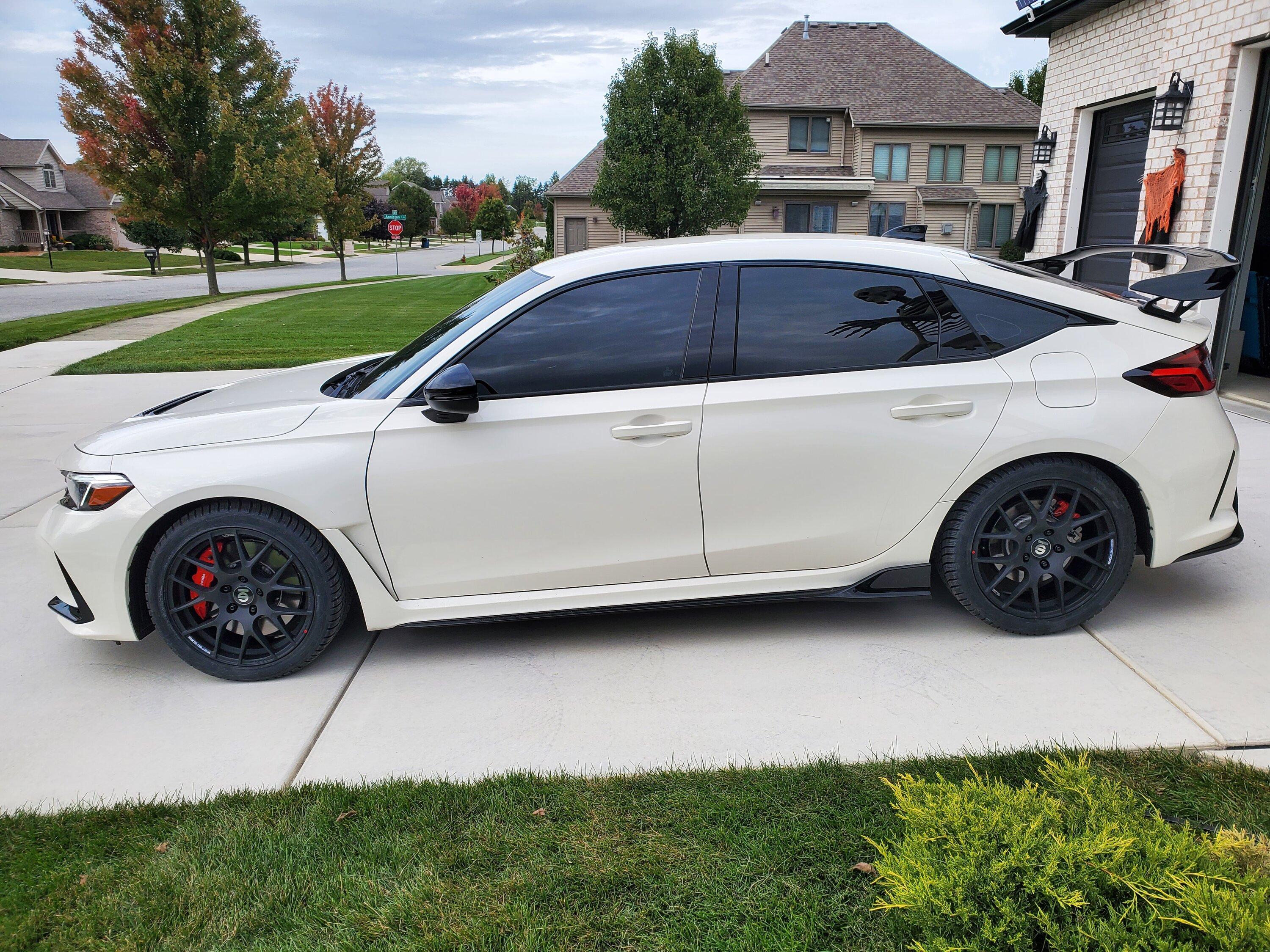 11th Gen Honda Civic Winter Tire setup 20231011_154650