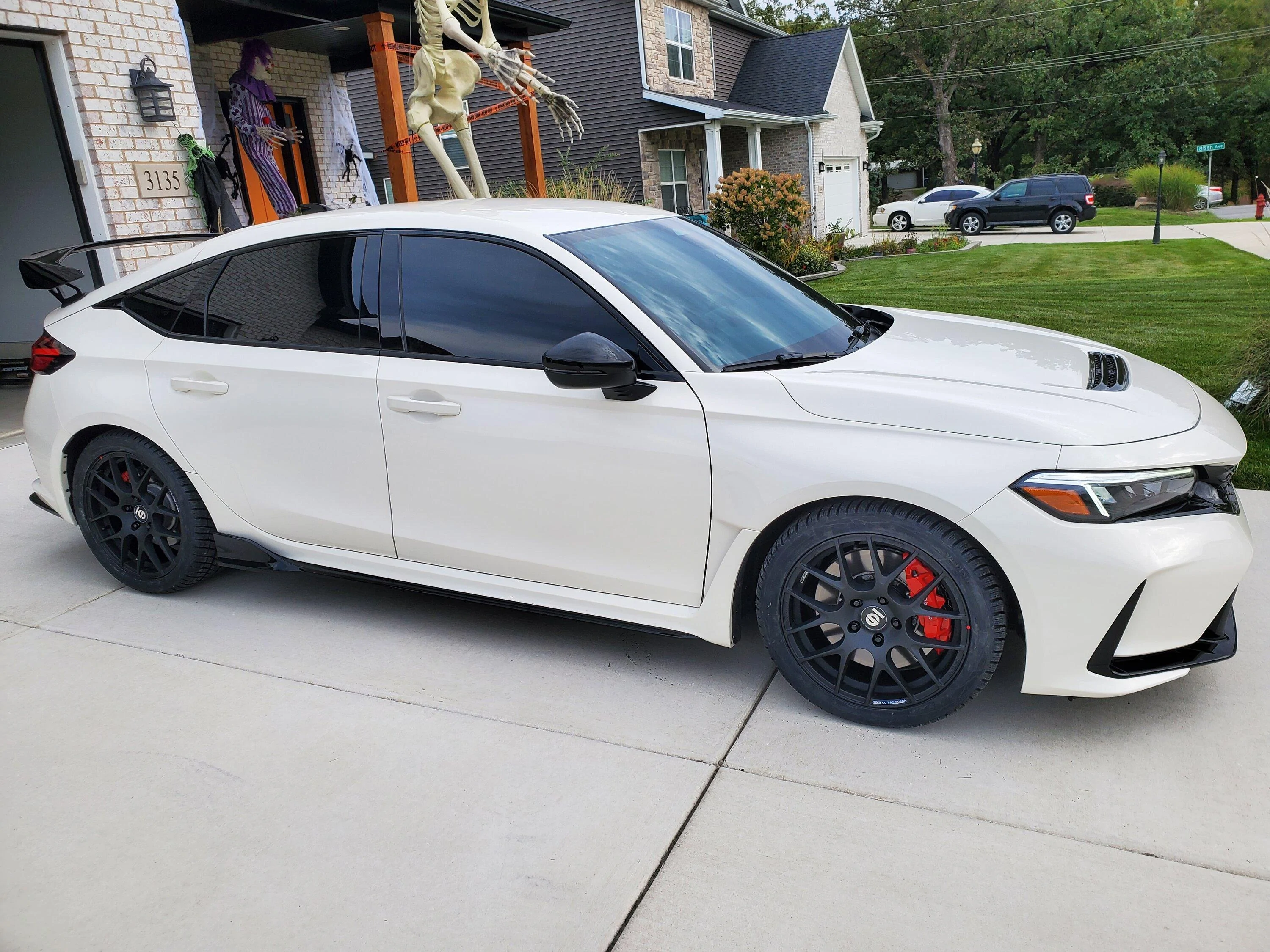 11th Gen Honda Civic Winter Tire setup 20231011_154711