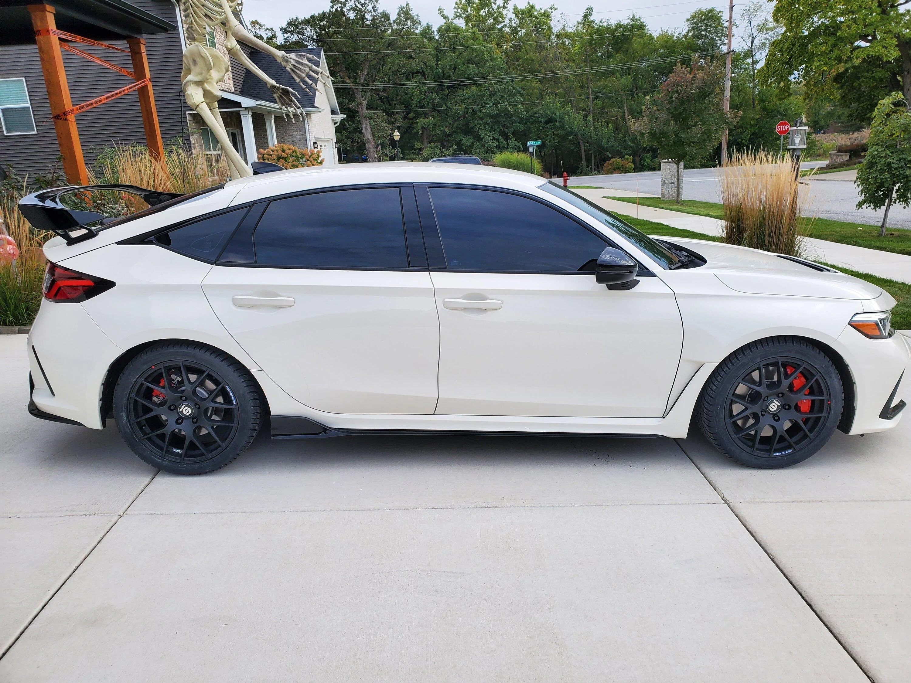 11th Gen Honda Civic Winter Tire setup 20231011_154718