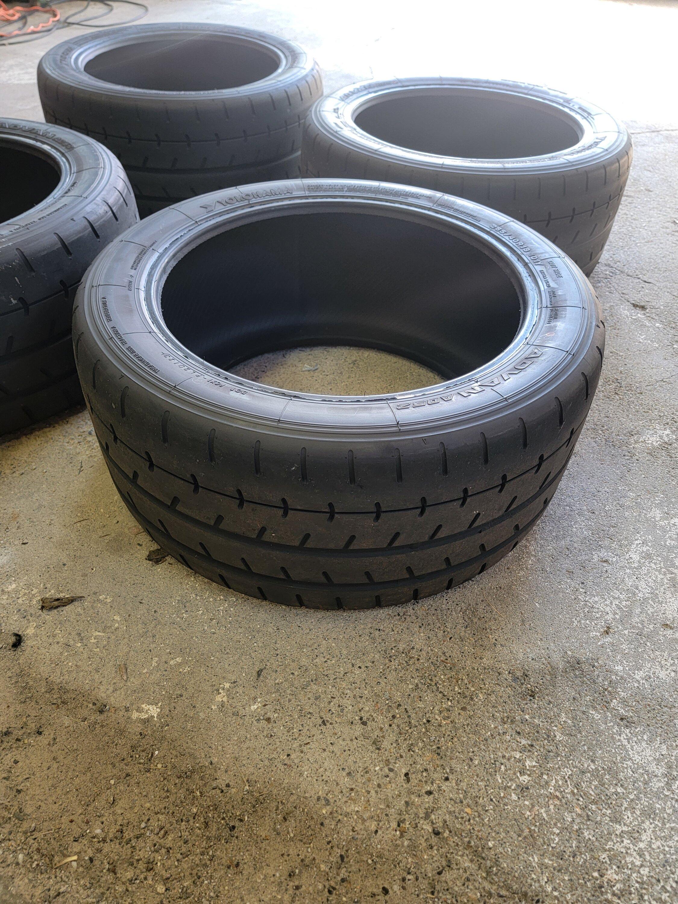 11th Gen Honda Civic Advan a052 tires - 265/40/18 - Used for 600 miles! 20231016_134239