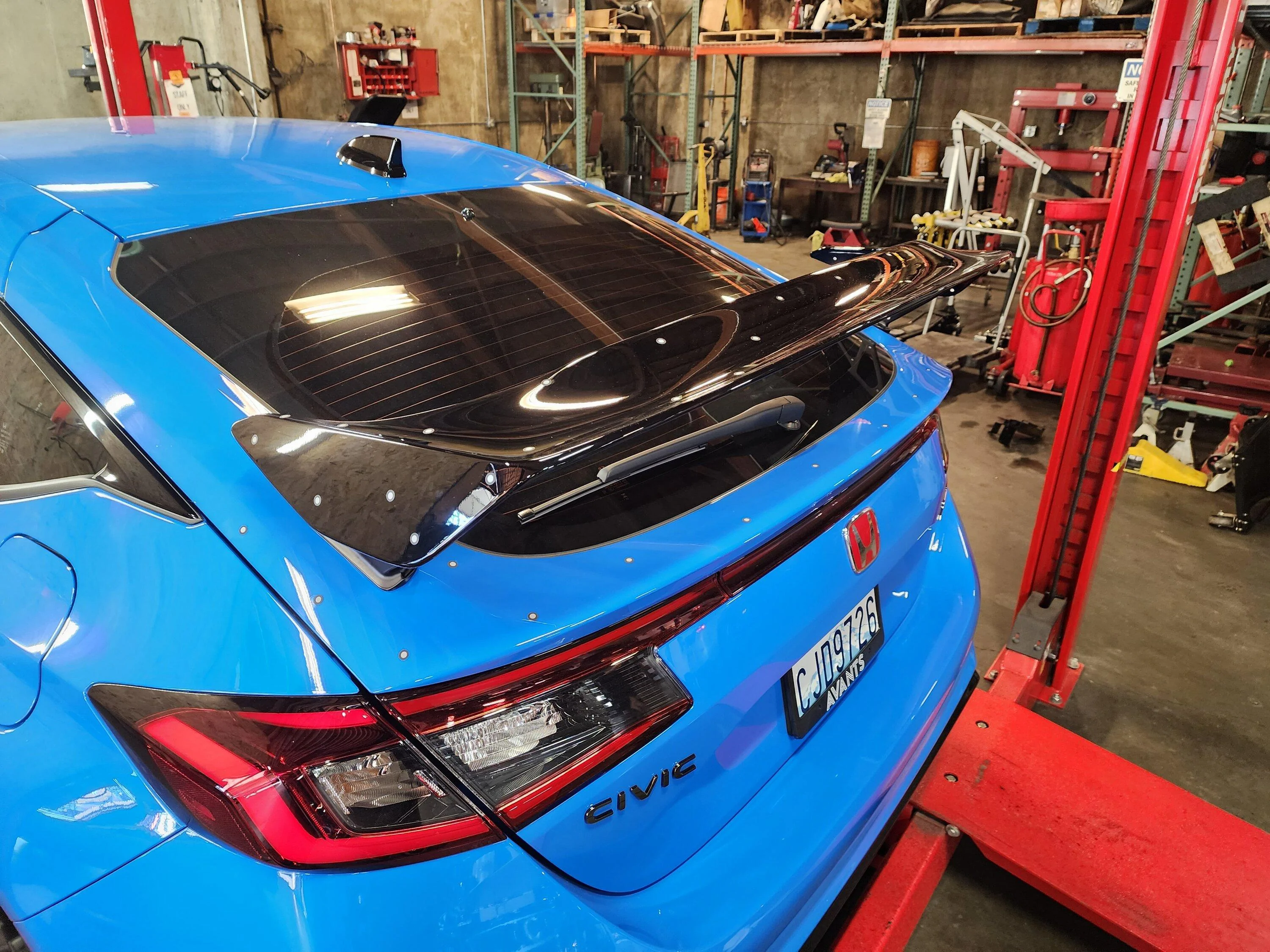11th Gen Honda Civic New Upright and Wing Development 20231124_124054