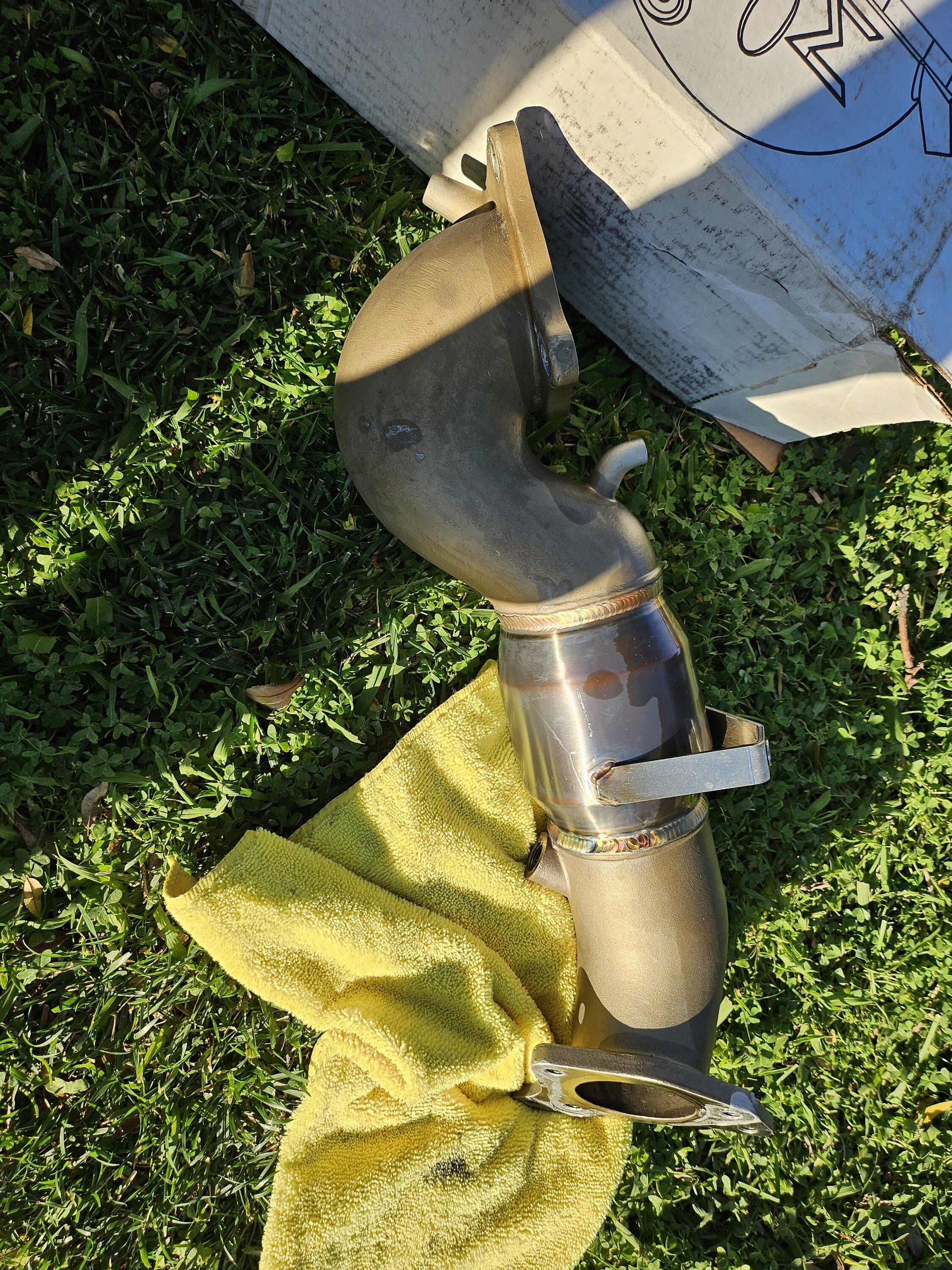 11th Gen Honda Civic 27 Won 1.5t 11th gen Catted Downpipe 20231206_152510