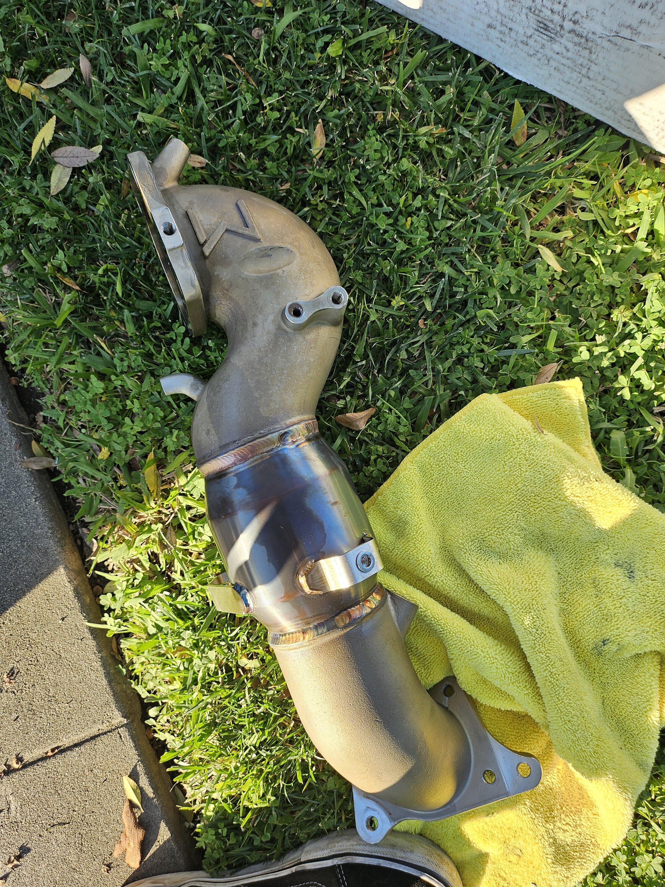 11th Gen Honda Civic 27 Won 1.5t 11th gen Catted Downpipe 20231206_152515