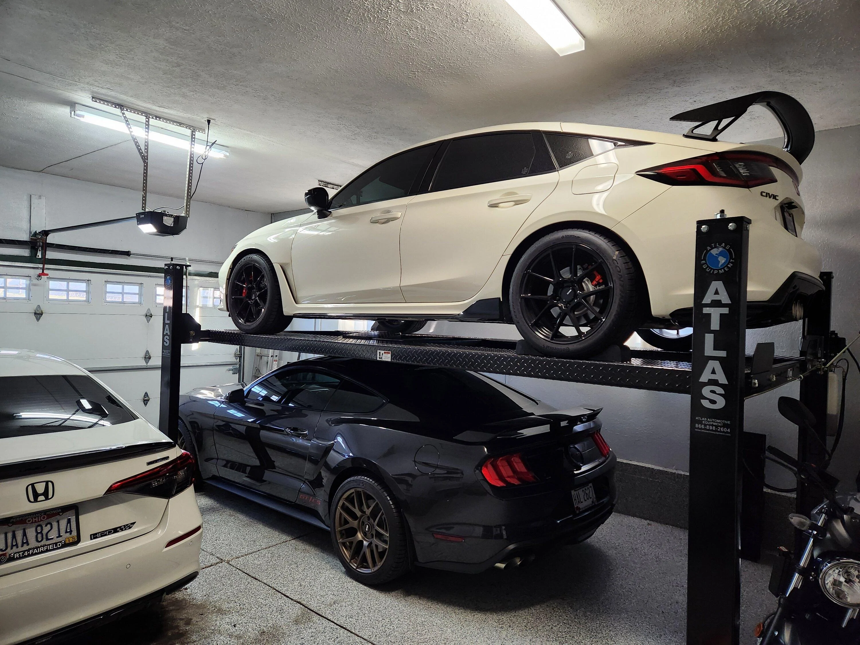 11th Gen Honda Civic What is your setup for raising the car up for service? 20240206_165803