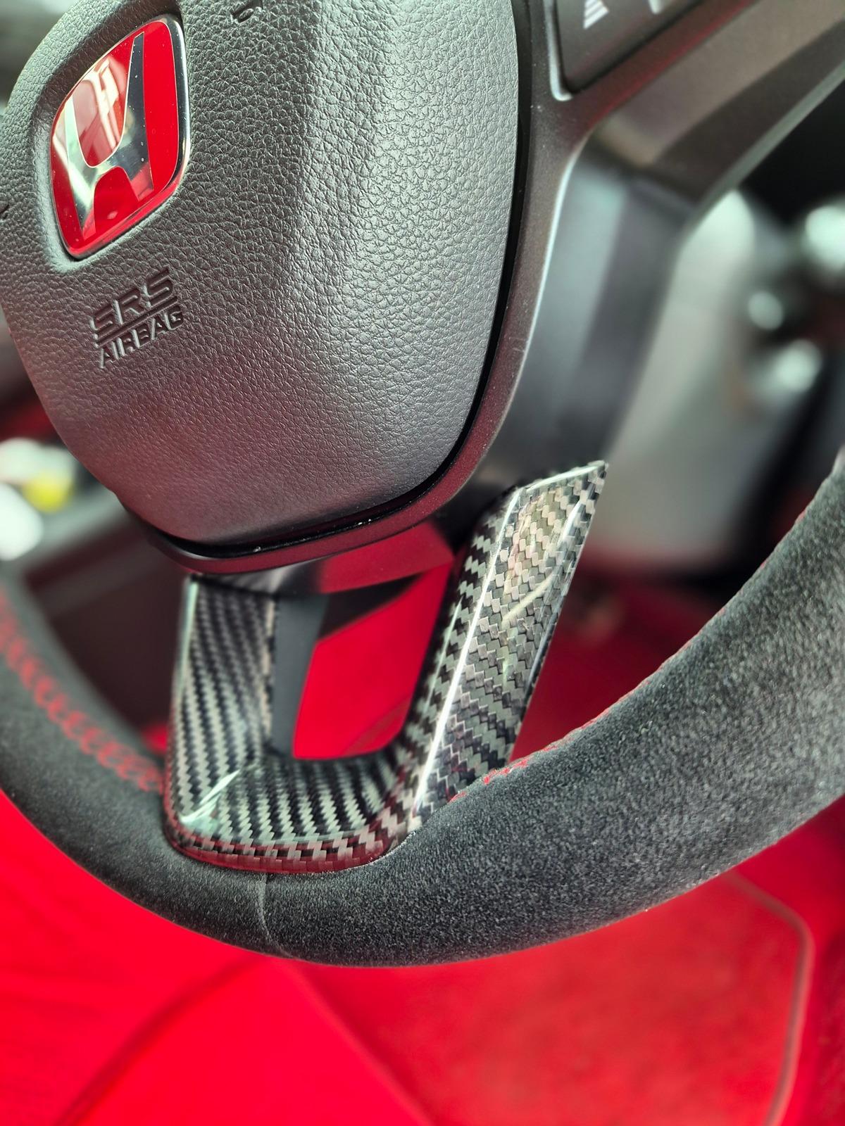11th Gen Honda Civic Transforming my interior with some Carbon Fiber 😋 from CarbonMyRide 20240407_161933
