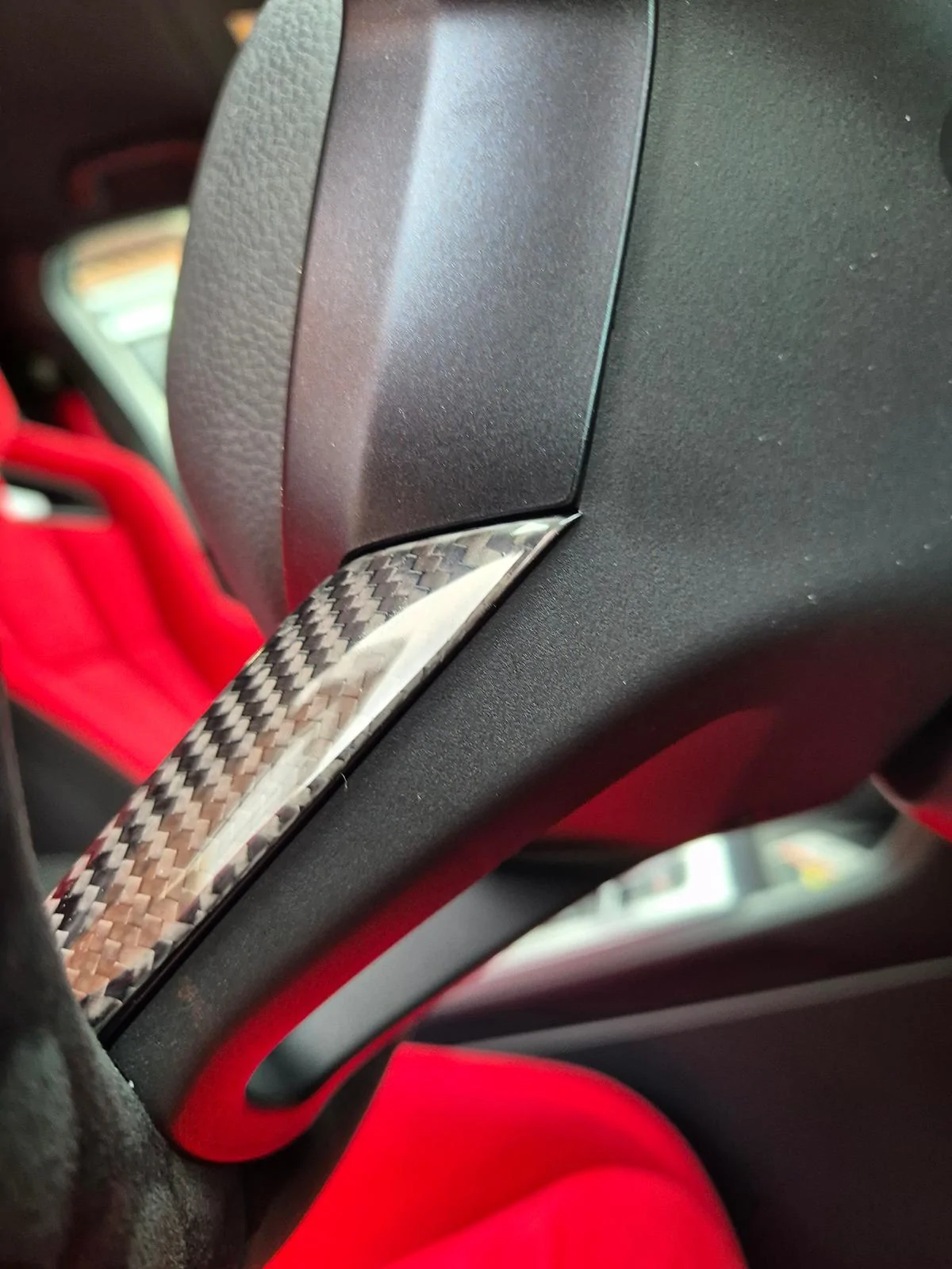 11th Gen Honda Civic Transforming my interior with some Carbon Fiber 😋 from CarbonMyRide 20240407_161941