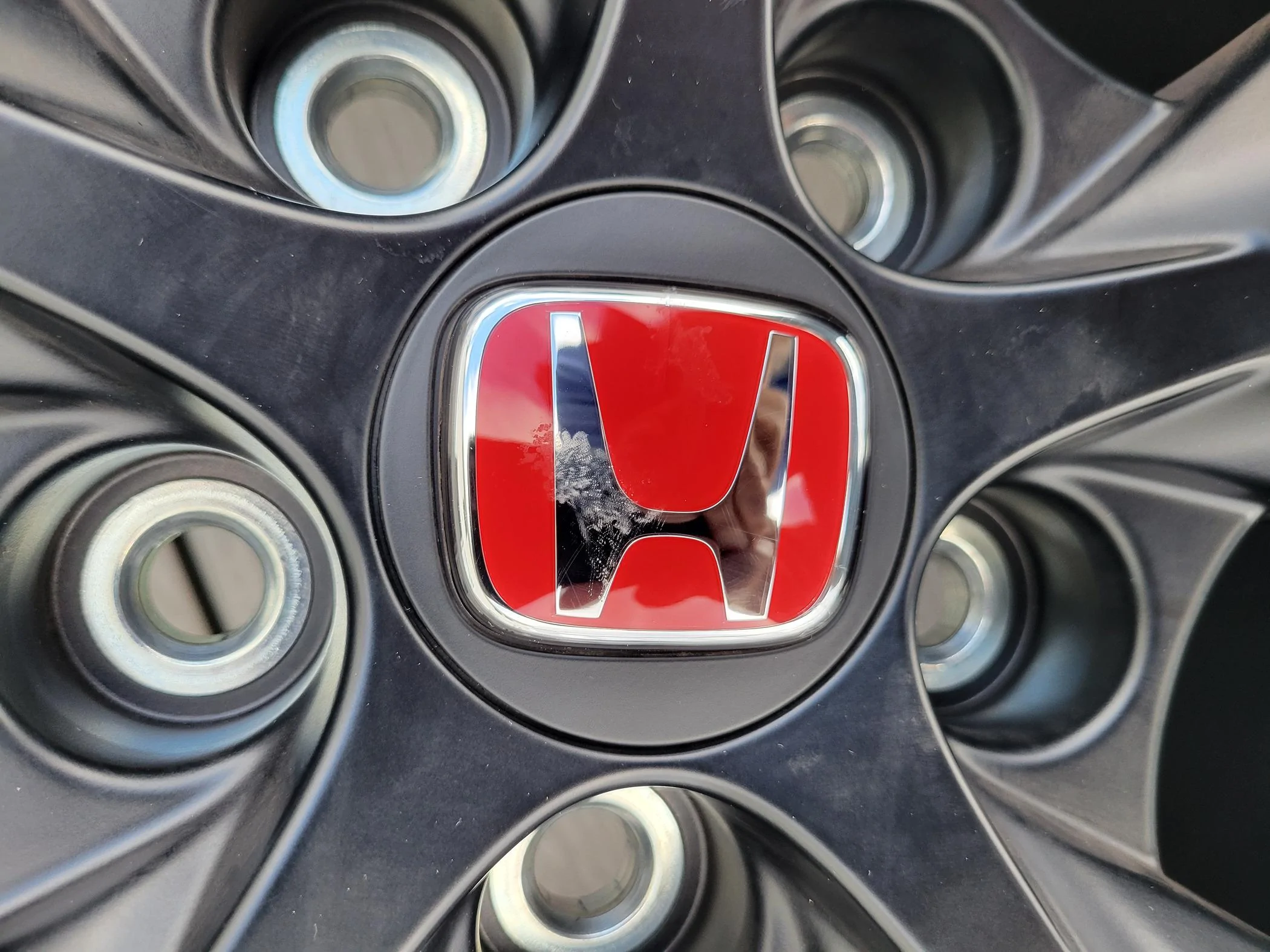 11th Gen Honda Civic (SOLD) 2023 FL5 OEM wheels & tires (~400 miles) 20240609_191126