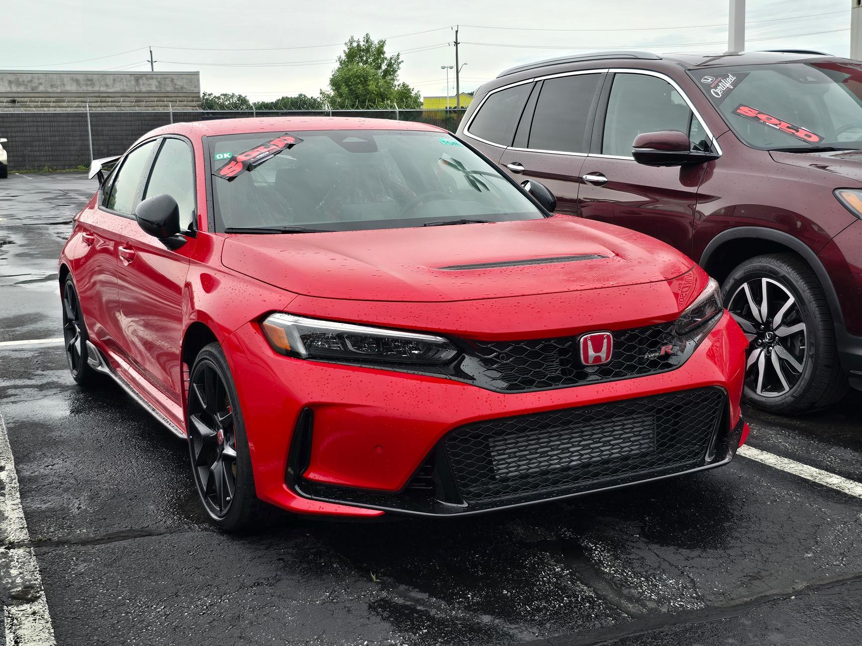 11th Gen Honda Civic Canadian dealer asked what colour Type R I want 20240625_123509