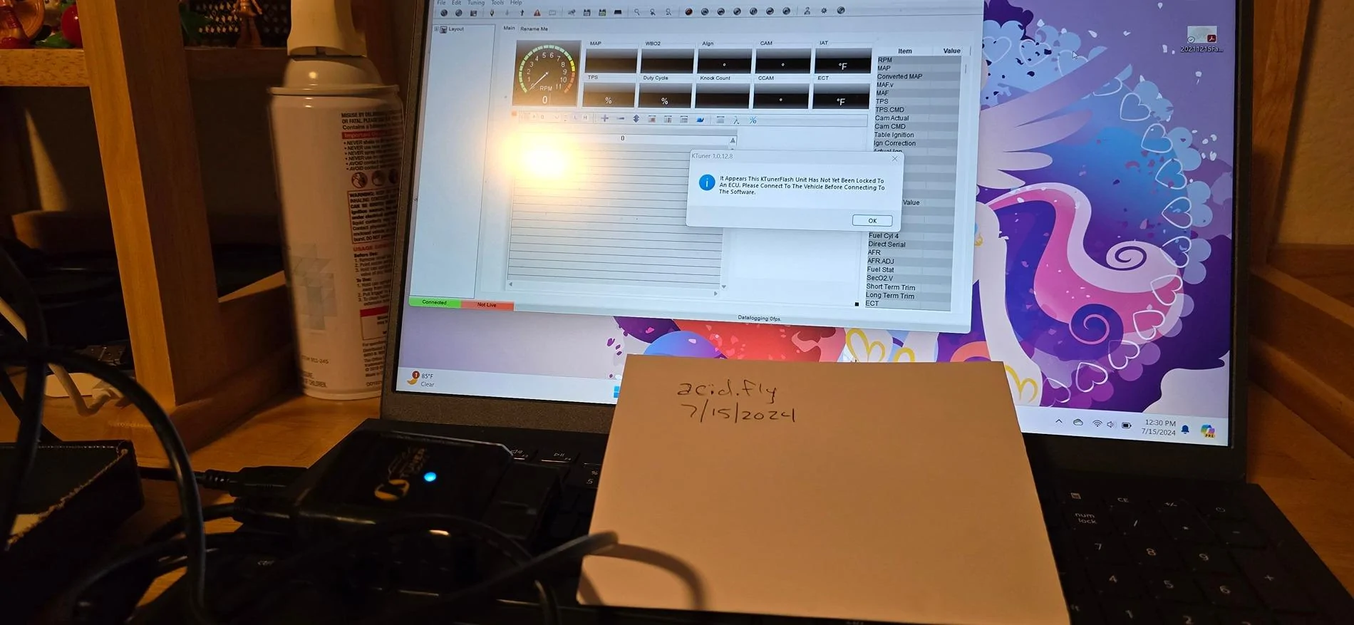 11th Gen Honda Civic KTuner v1.2 [Unlocked] $260 Shipped (USA) 20240715_123040