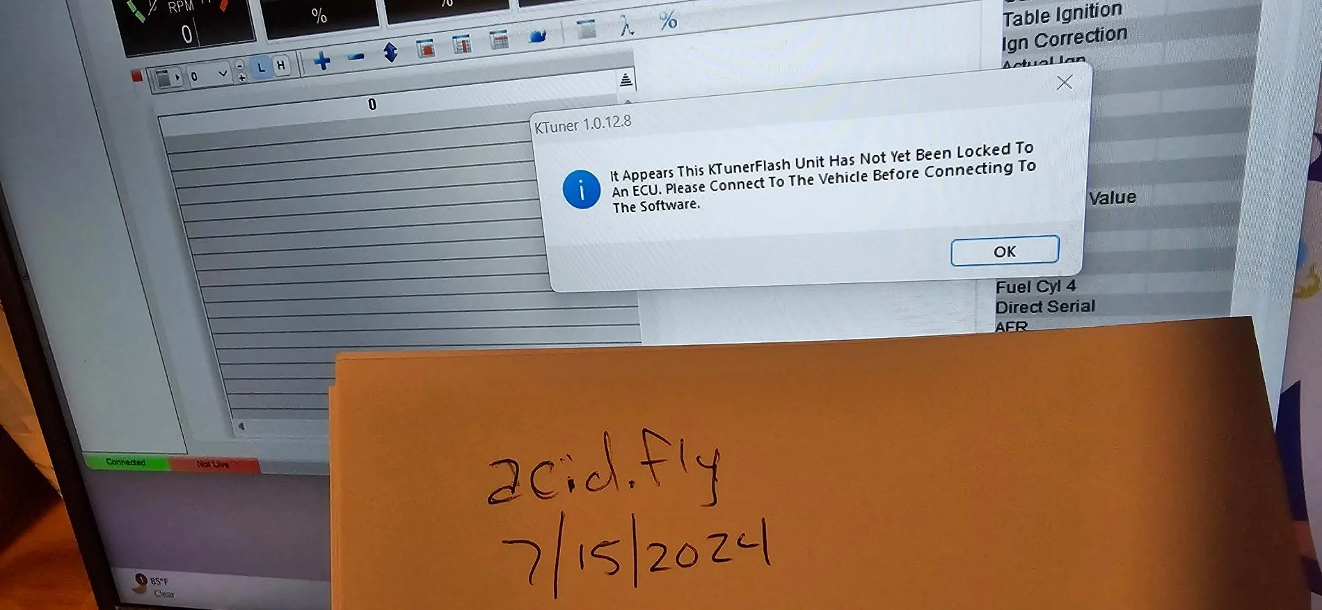 11th Gen Honda Civic KTuner v1.2 [Unlocked] $260 Shipped (USA) 20240715_123055