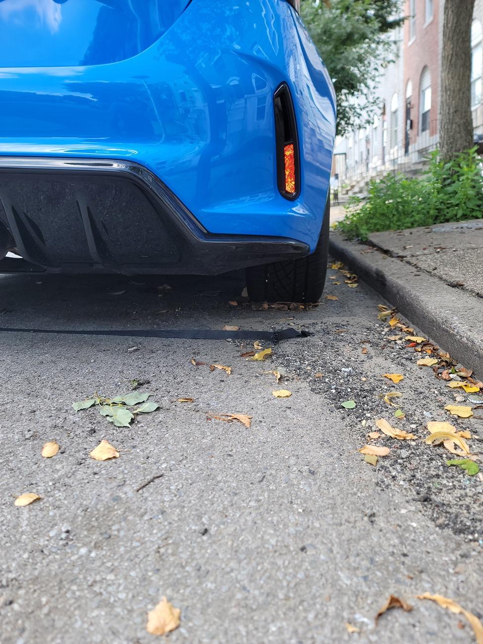 11th Gen Honda Civic 265/35 on stock wheels 20240731_105656