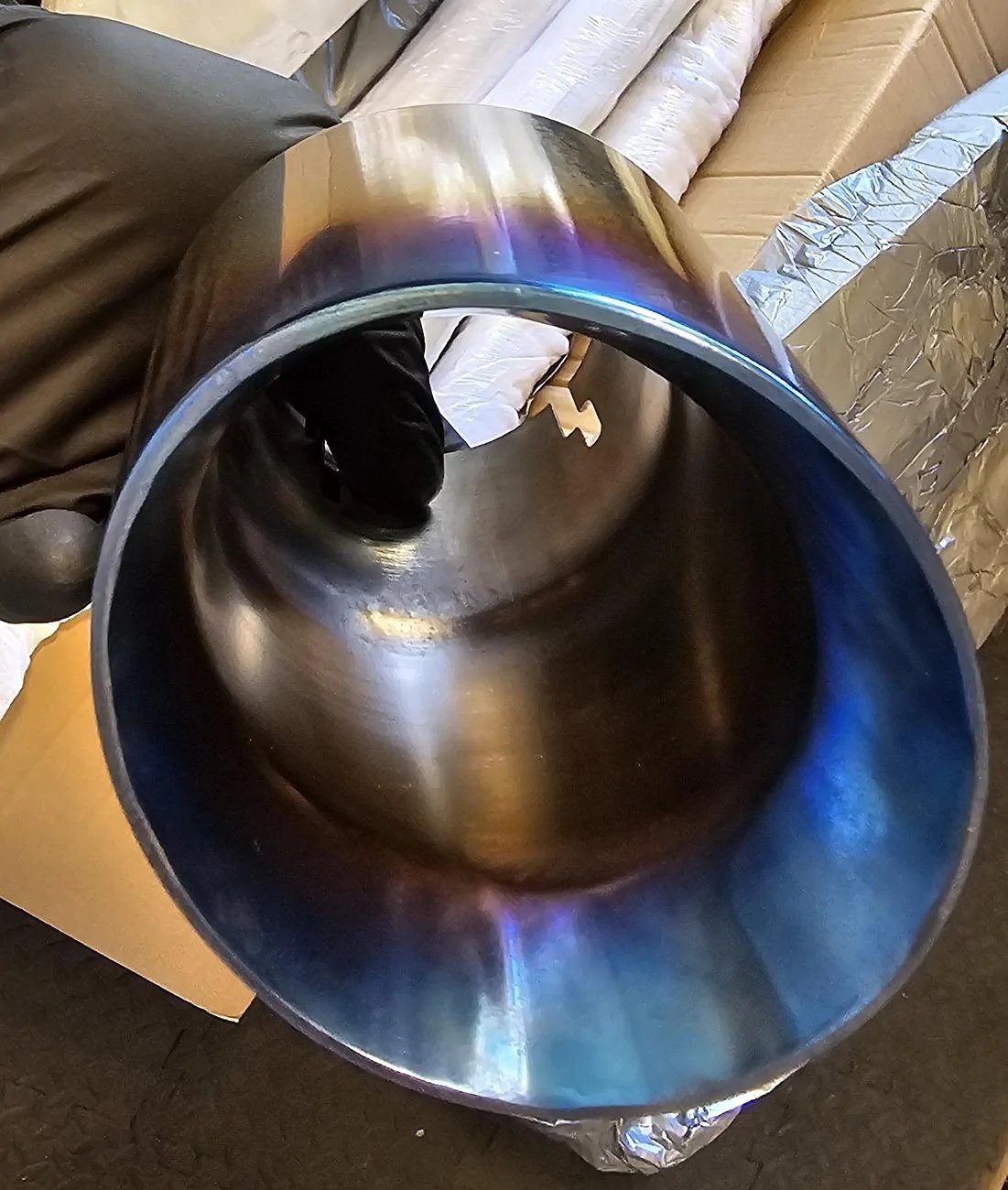 11th Gen Honda Civic CEES Exhaust - Custom fab titanium exhaust 20240816_110805