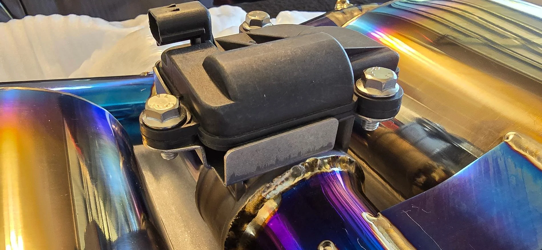 11th Gen Honda Civic CEES Exhaust - Custom fab titanium exhaust 20240816_111109