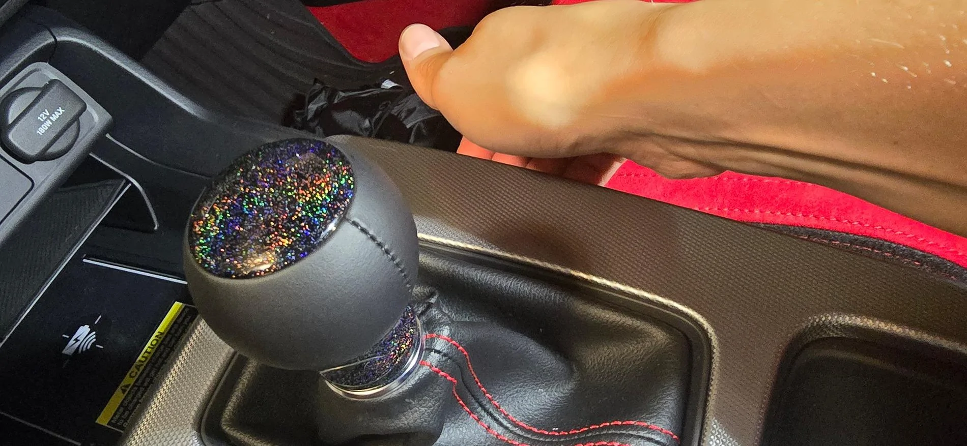 11th Gen Honda Civic Shift Knob installation on FL5R 20240823_175821