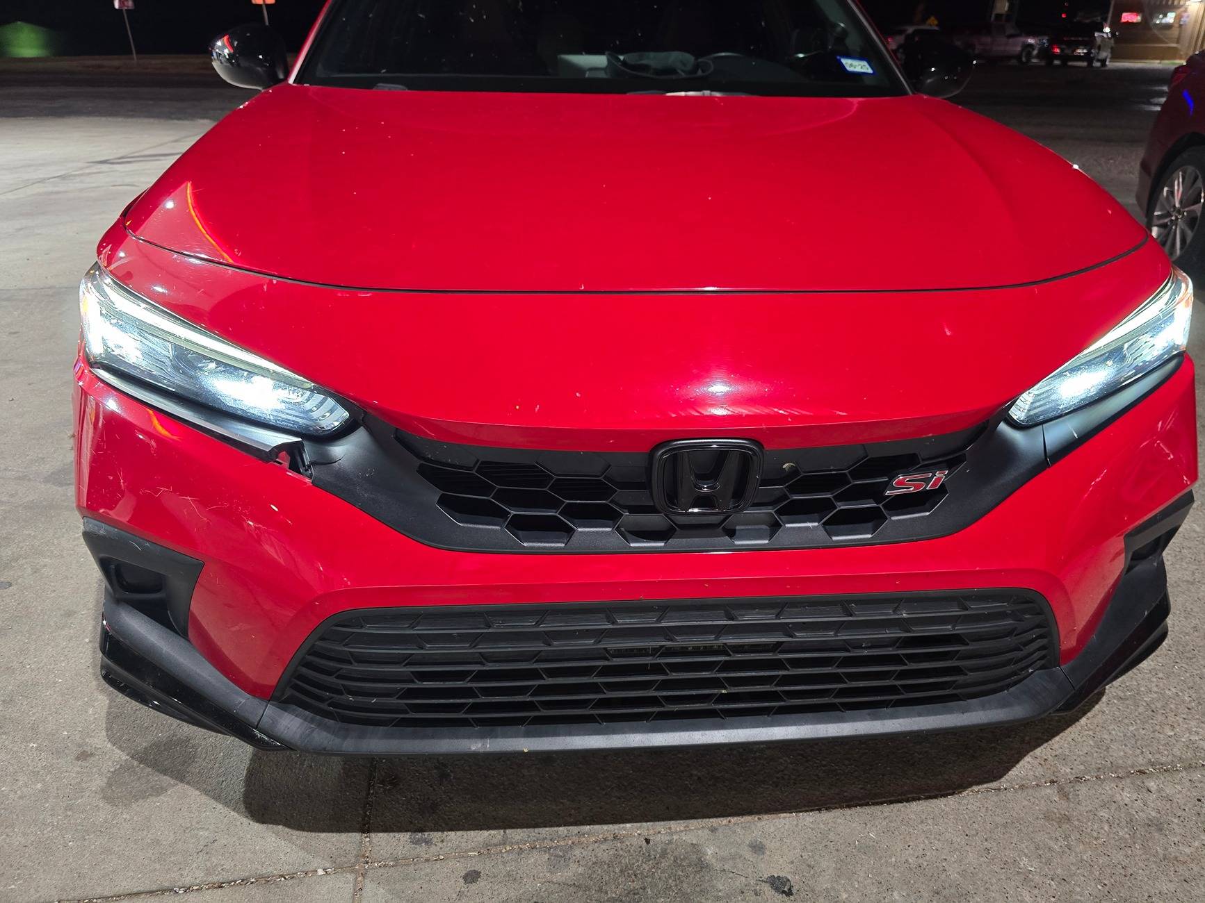 11th Gen Honda Civic Hit a deer, want to upgrade bumper to Type R 20241017_194540