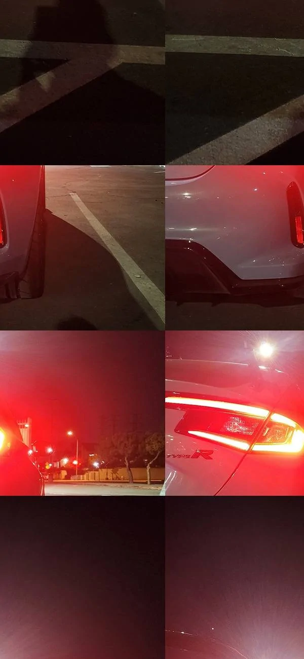 11th Gen Honda Civic FL5 with stock height 265/35/18 vs 255/40/18 20241207_175523