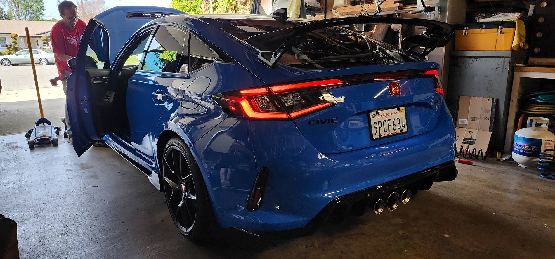 11th Gen Honda Civic Spoon Progressive Springs Installed 2025-02-22 13.18.10